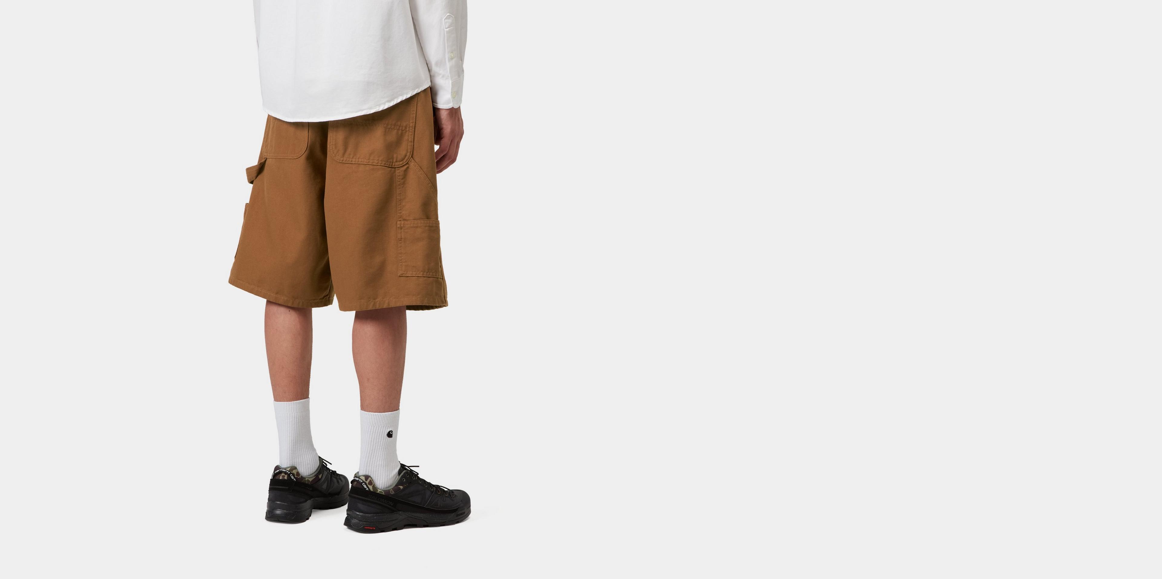 Carhartt WIP Double Knee Short, Hamilton Brown | Official Online Store