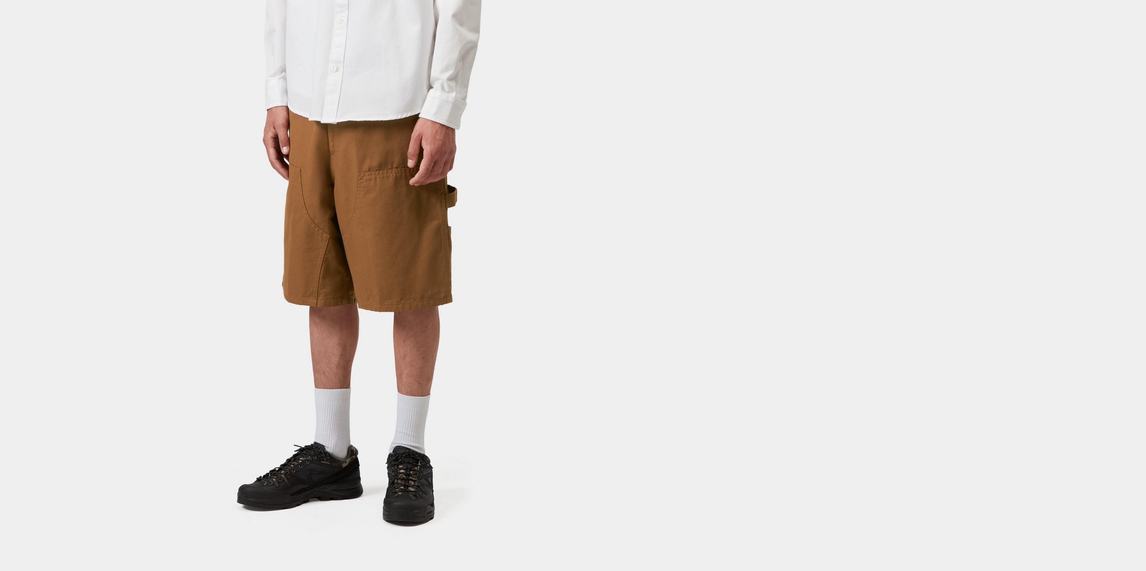 Carhartt WIP Double Knee Short, Hamilton Brown | Official Online Store