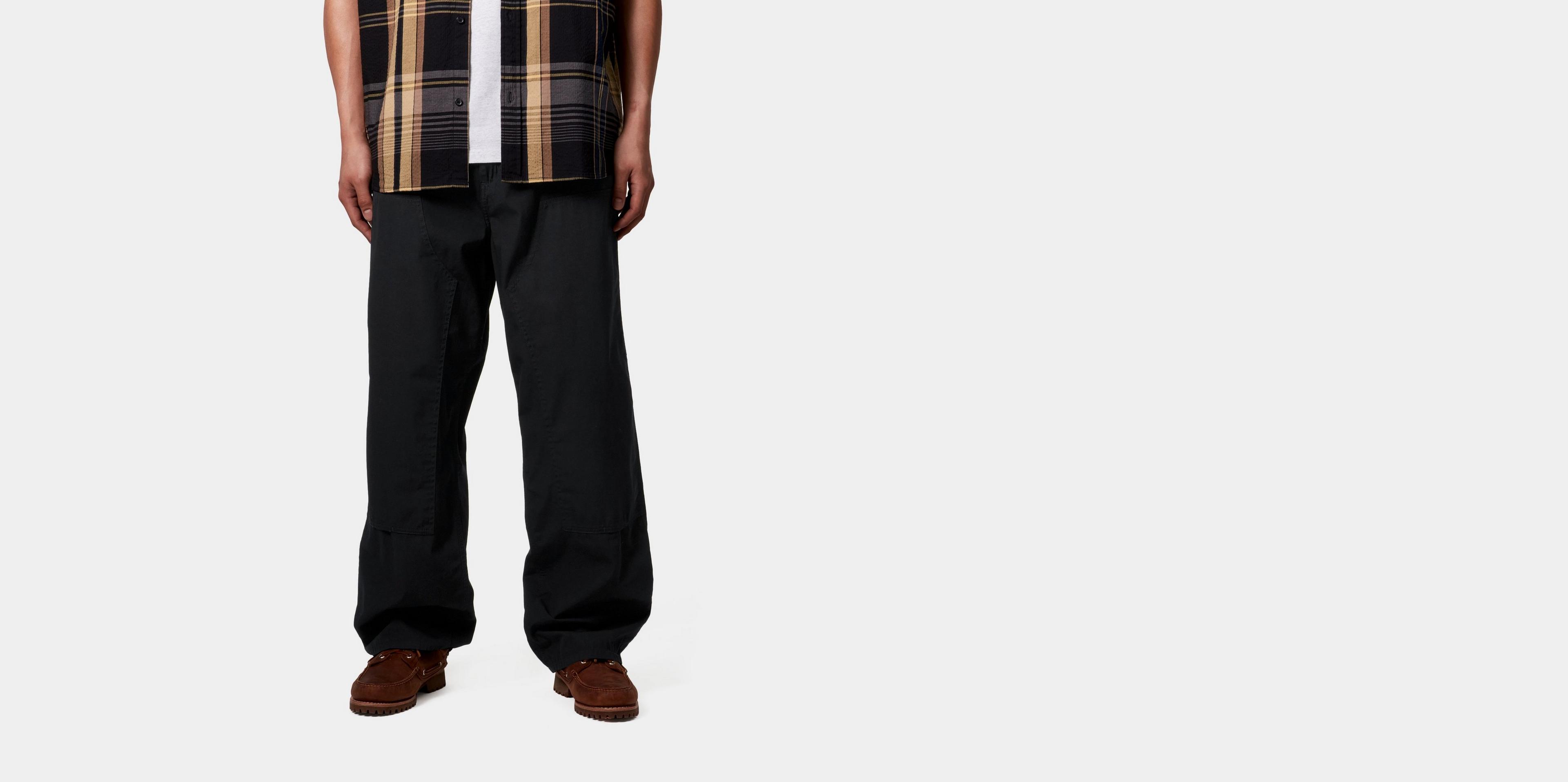 Carhartt WIP Double Knee Pant, Black | Official Online Store