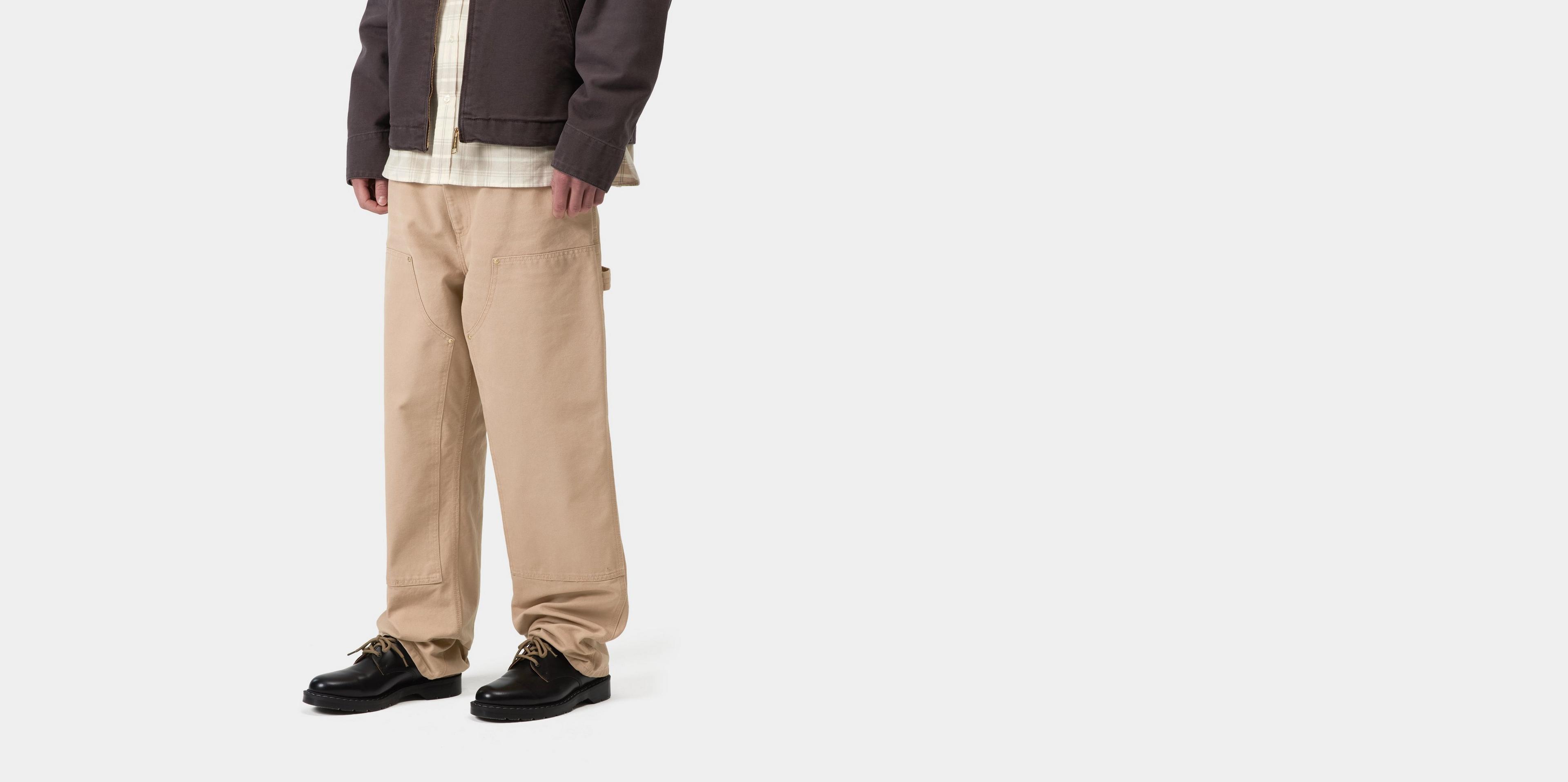 Carhartt doublenee　ダブルニー ブラウン Carhartt WIP Double Knee Pant, Dusty H Brown | Official Online Store
