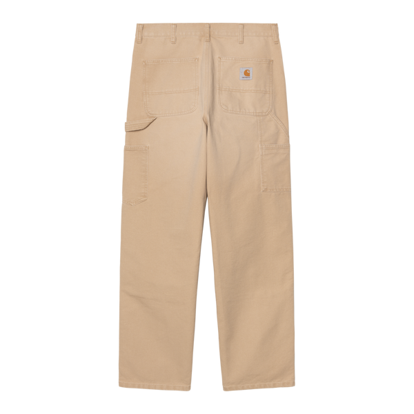 Double Knee Pant Dusty H Brown stone canvas