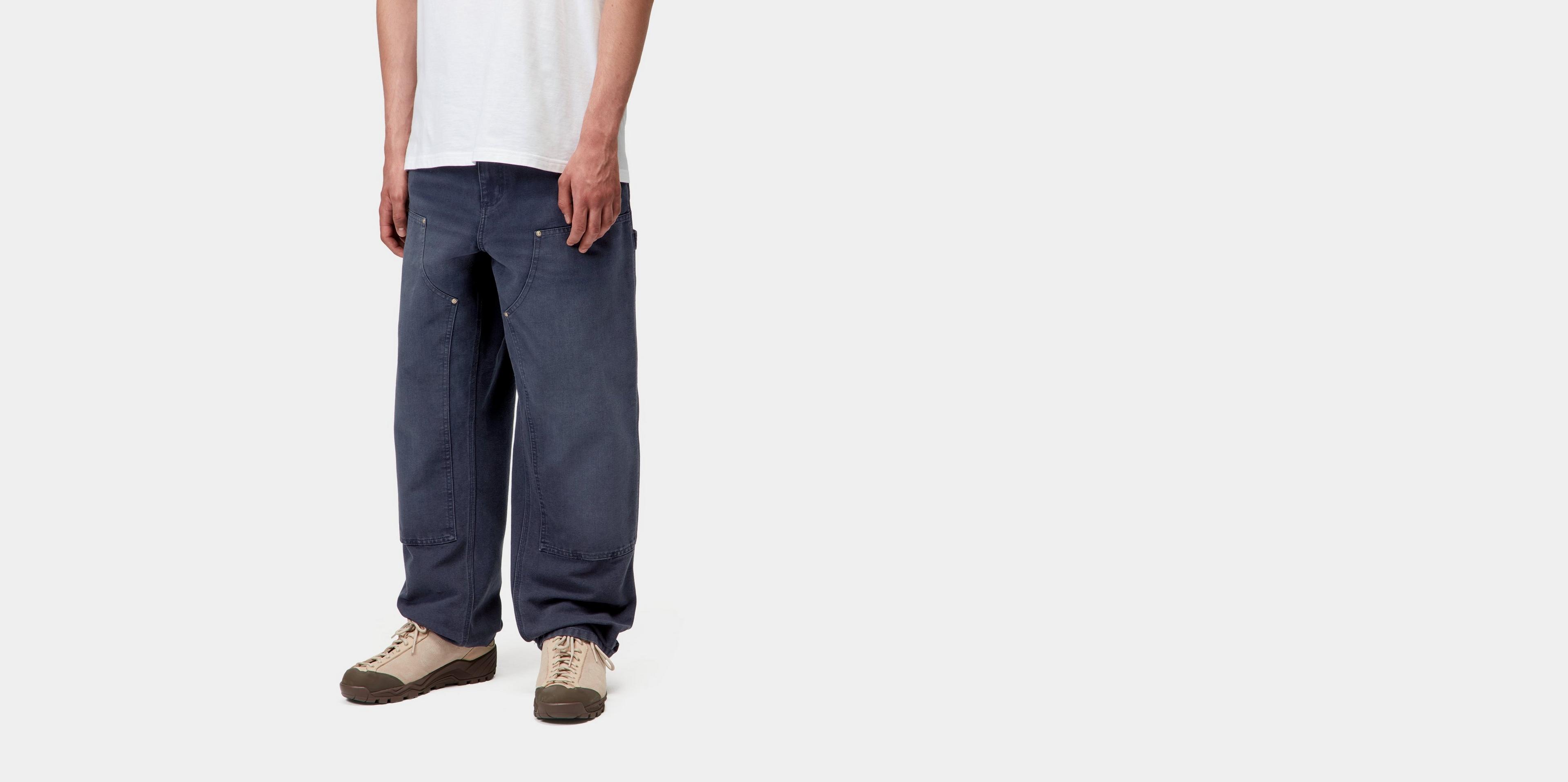 Carhartt WIP Double Knee Pant, Dark Navy | Official Online Store