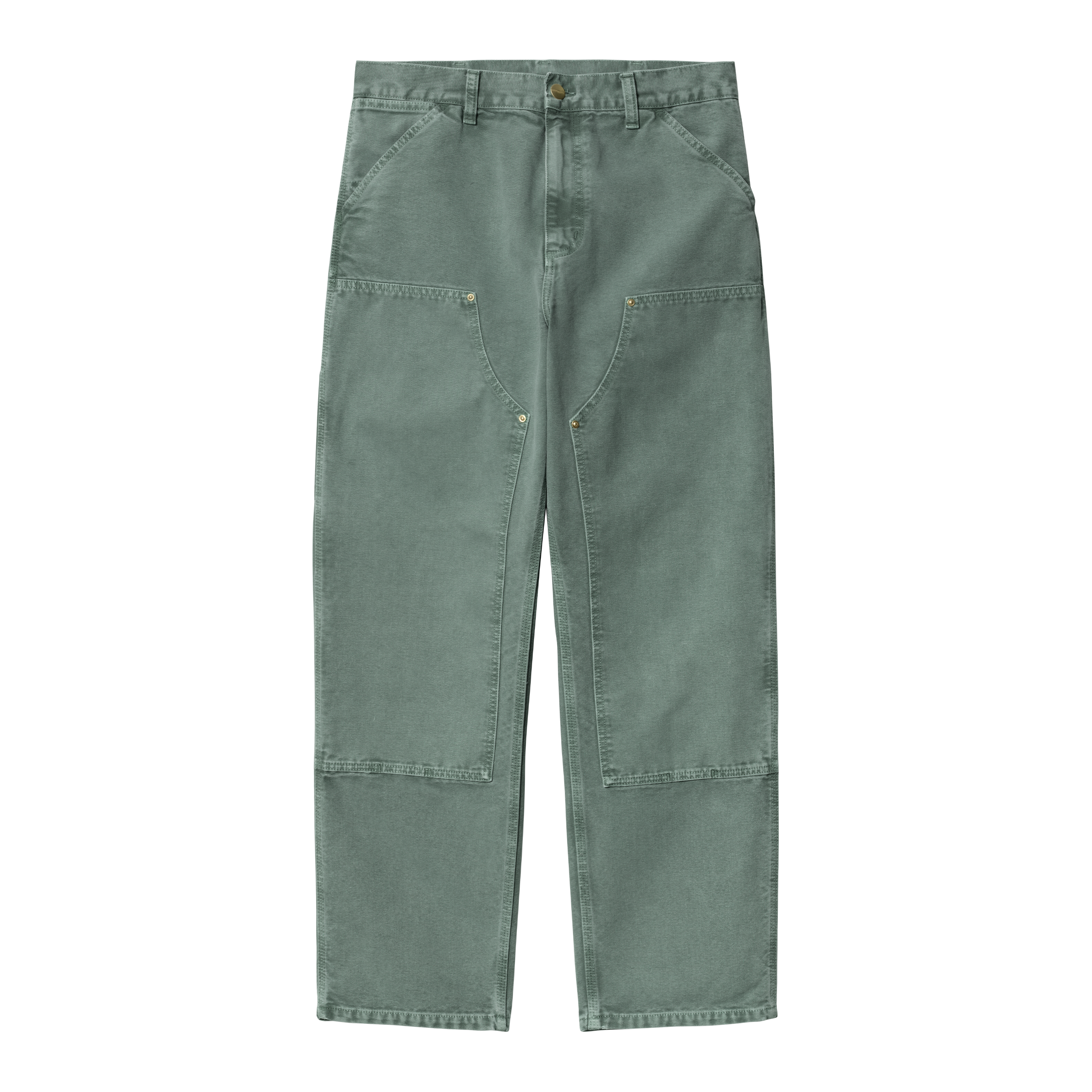 Carhartt WIP Double Knee Pant, Silver Pine | Official Online