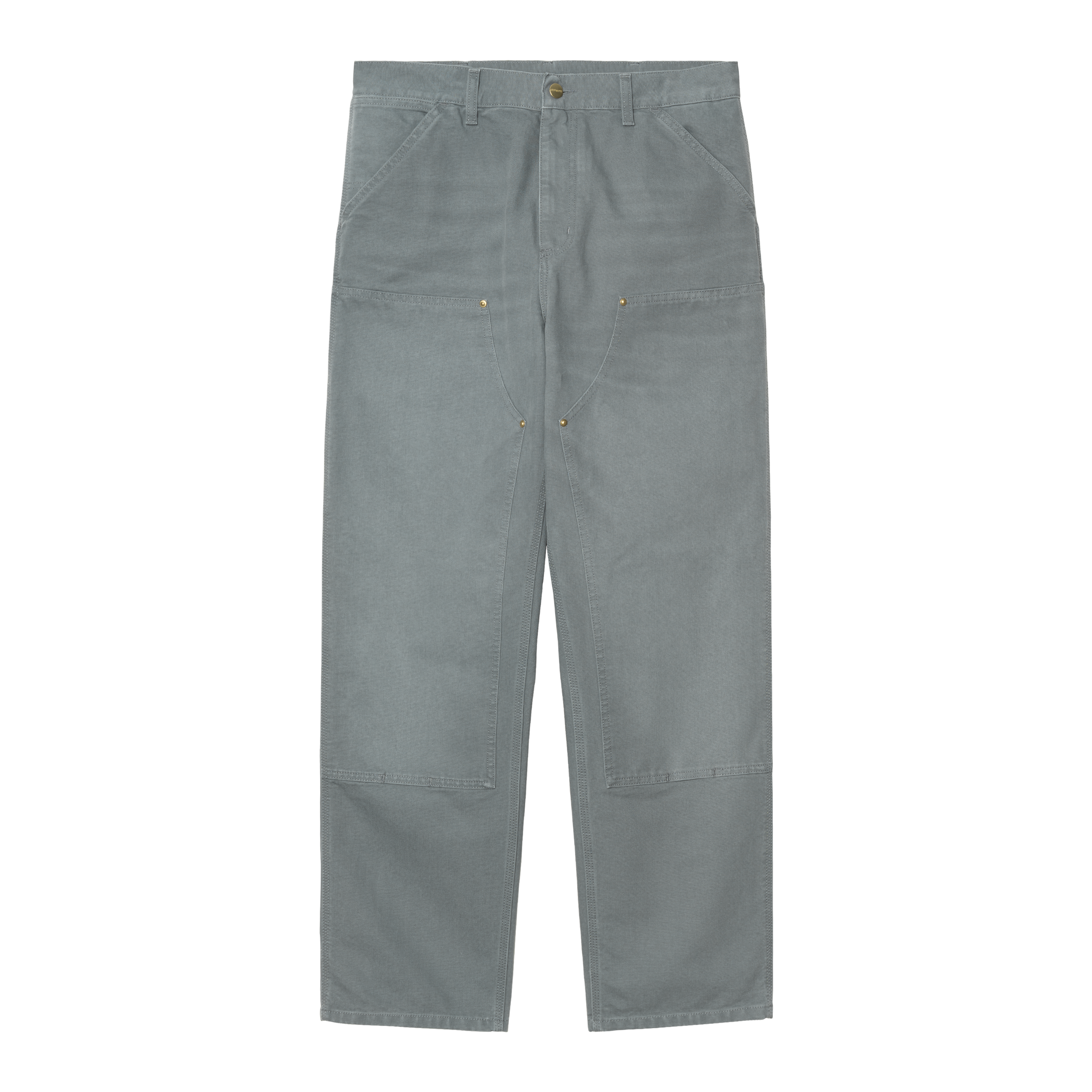 BELVET 2Pocket double knee ワークパンツ グレー Carhartt WIP Double Knee Pant, Cozy Blue | Official Online Store