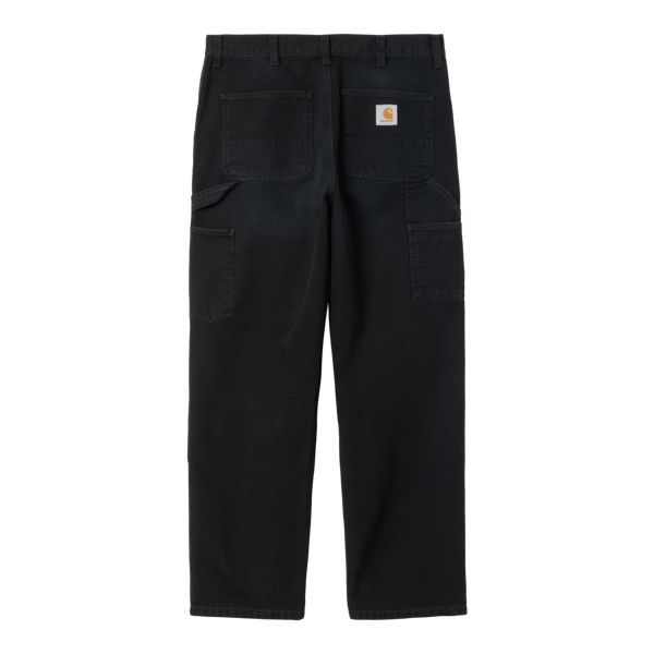 Double Knee Pant Black stone canvas