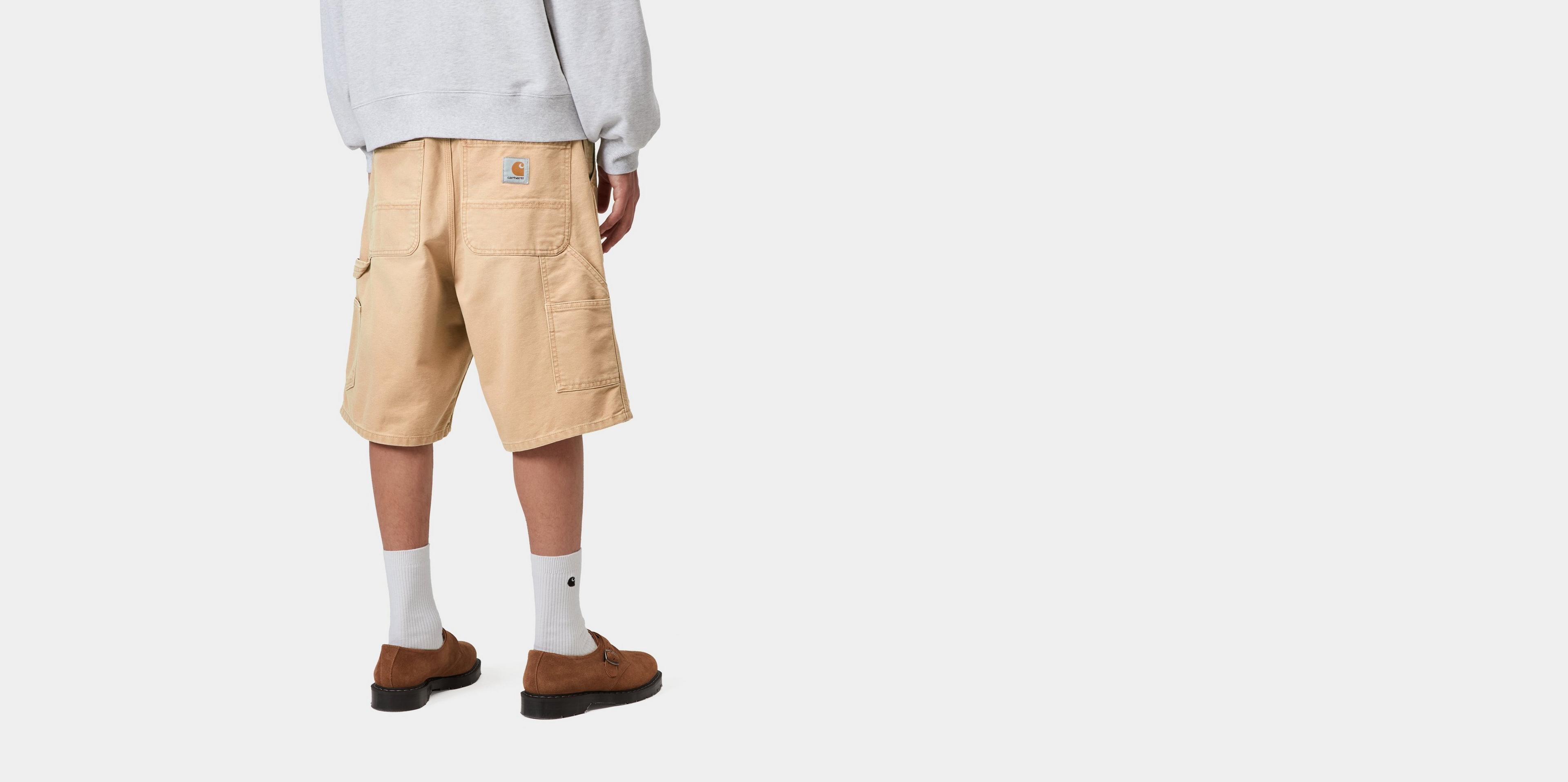 Carhartt WIP Single Knee Short, Dusty H Brown | Official Online Store