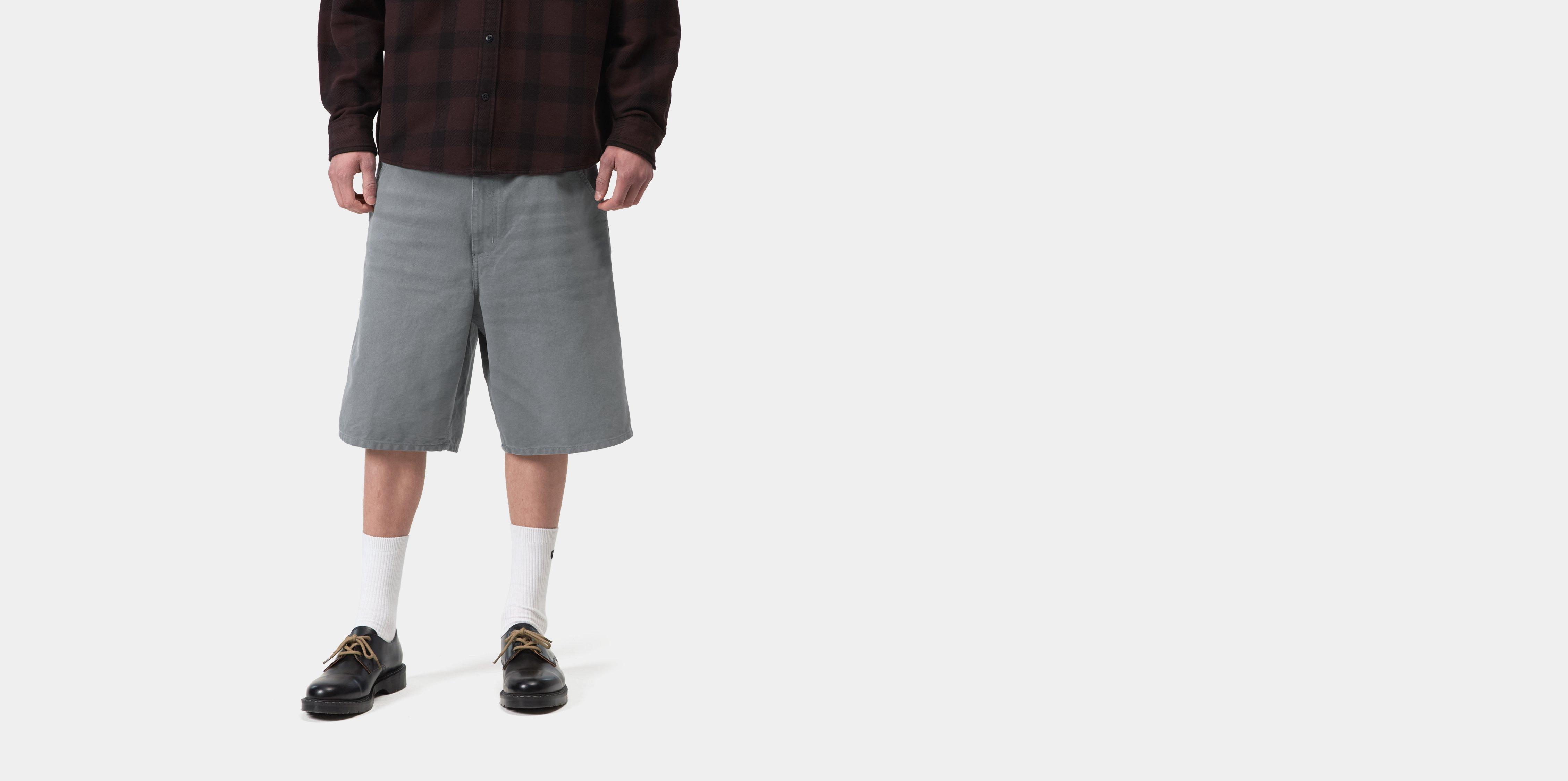 Carhartt WIP Single Knee Short Cozy Blue stone canvas | 28 | Men