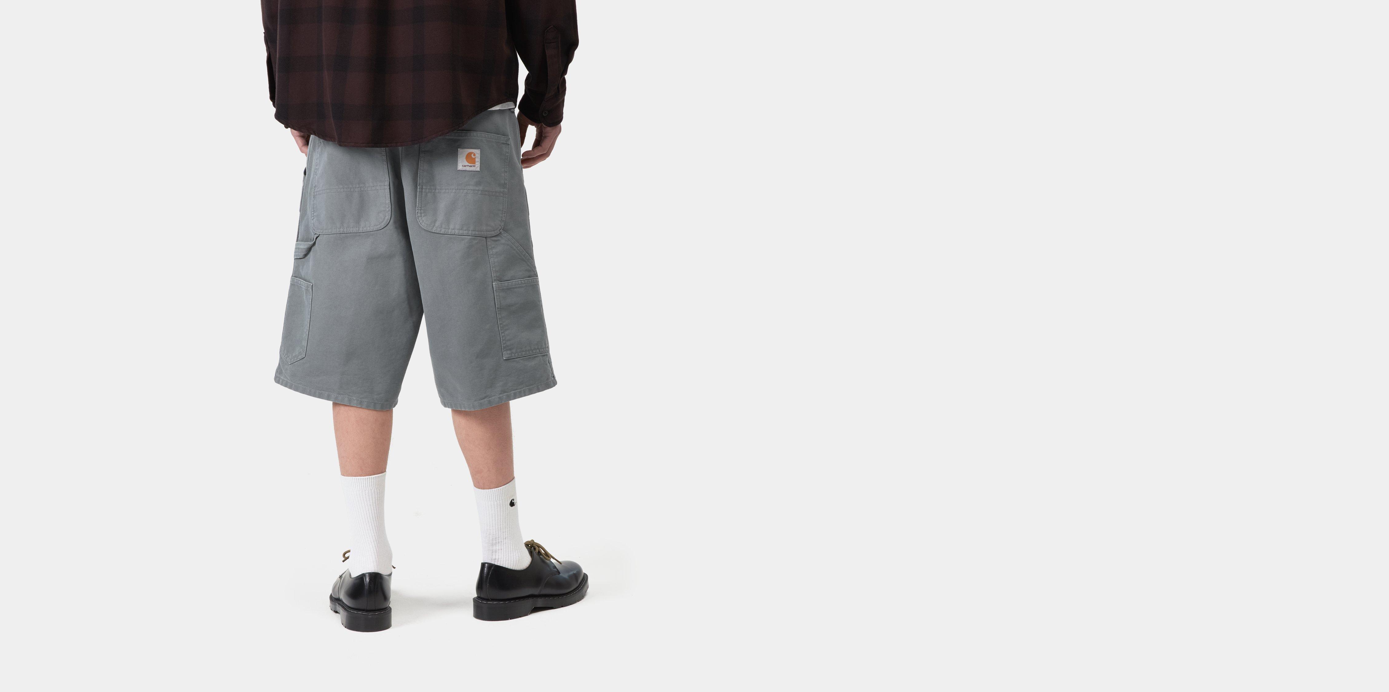 Carhartt WIP Single Knee Short, Cozy Blue | Official Online Store