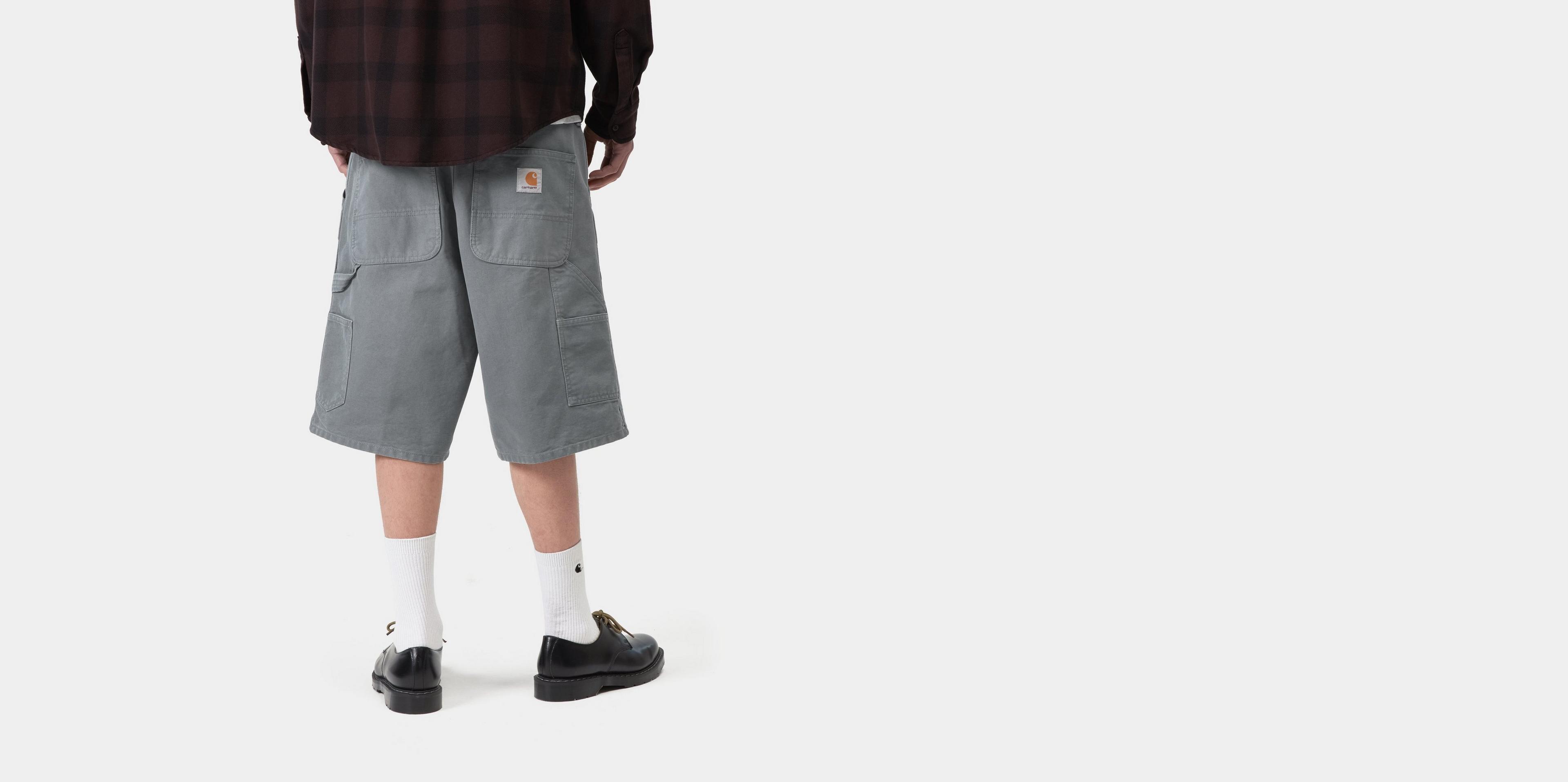 Carhartt WIP Single Knee Short, Cozy Blue | Official Online Store