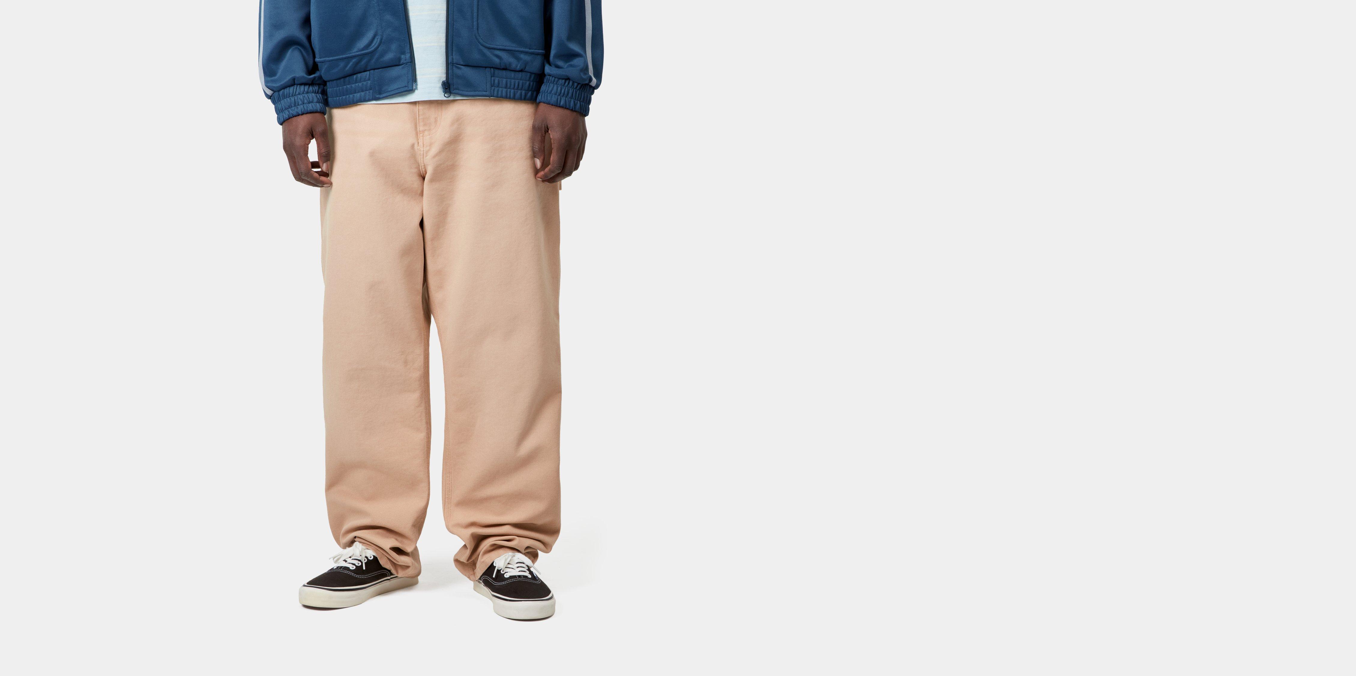 Carhartt WIP Single Knee Pant Dusty H Brown stone canvas | 33/32 | Men