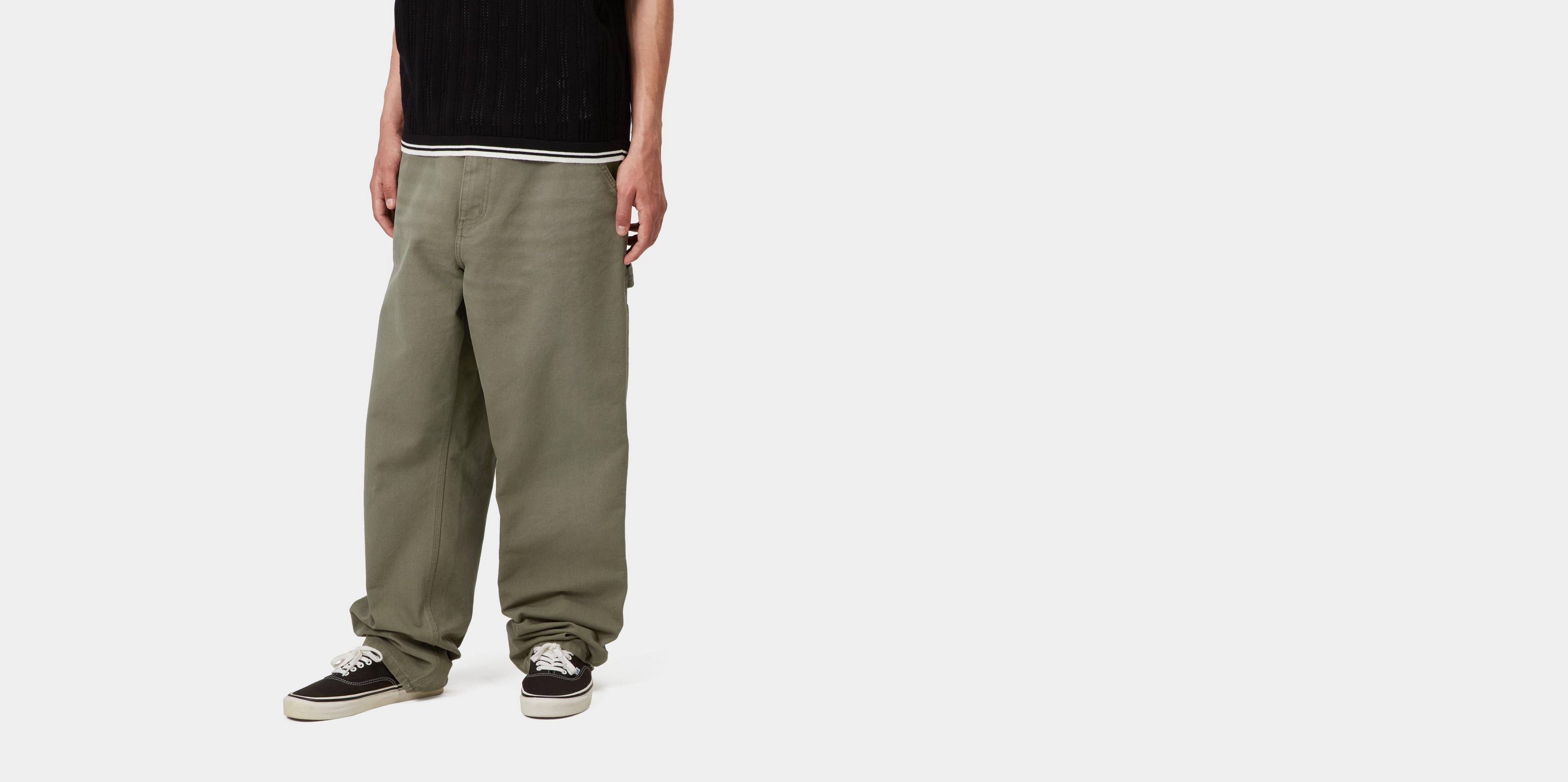 Carhartt WIP Single Knee Pant, Leaf | Official Online Store