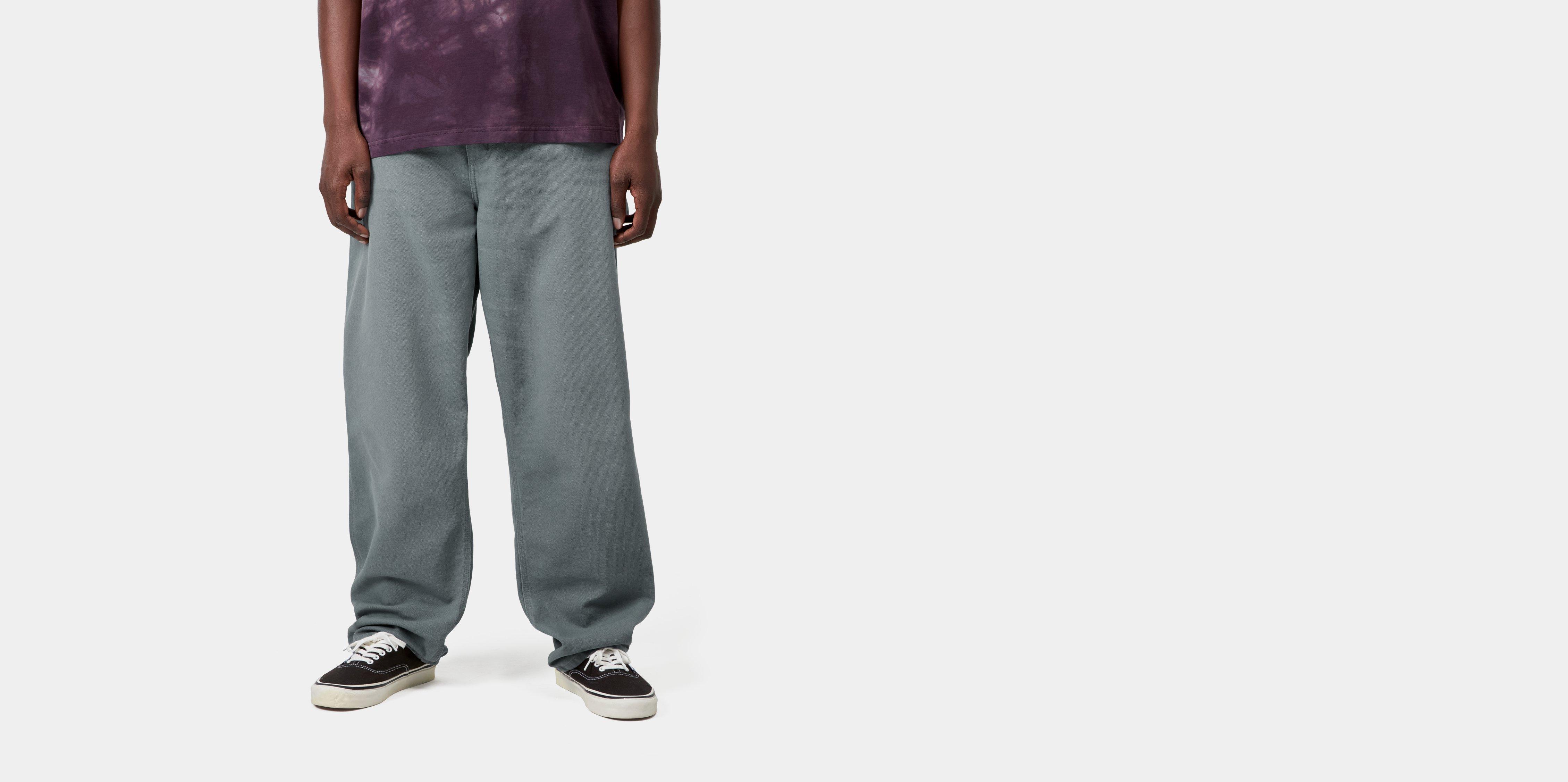 Carhartt WIP Single Knee Pant Cozy Blue stone canvas | 32/32 | Men