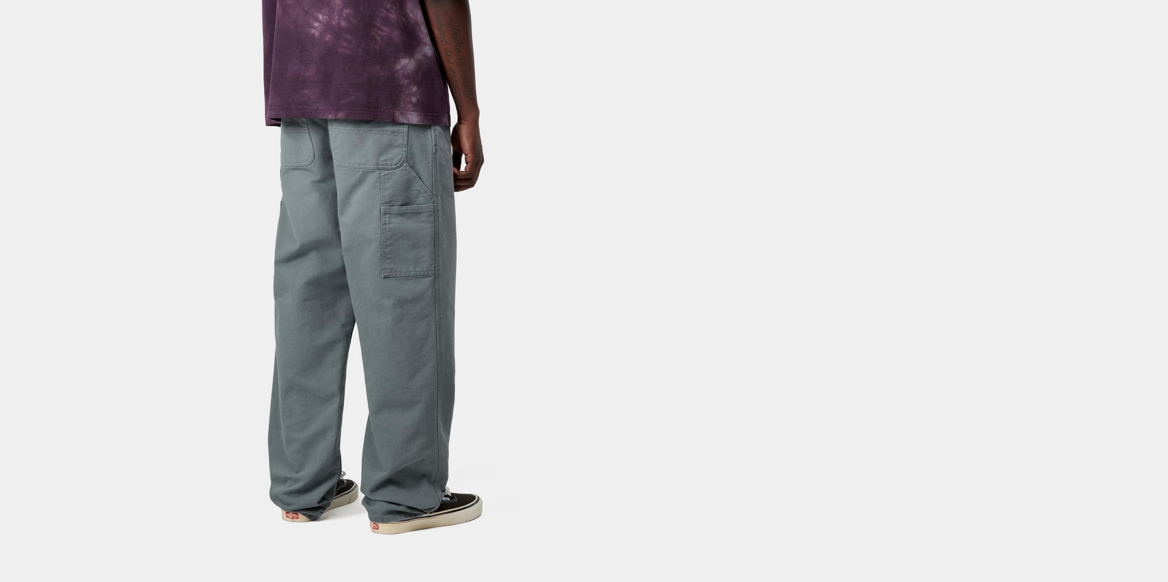 Carhartt WIP Single Knee Pant, Cozy Blue | Official Online Store