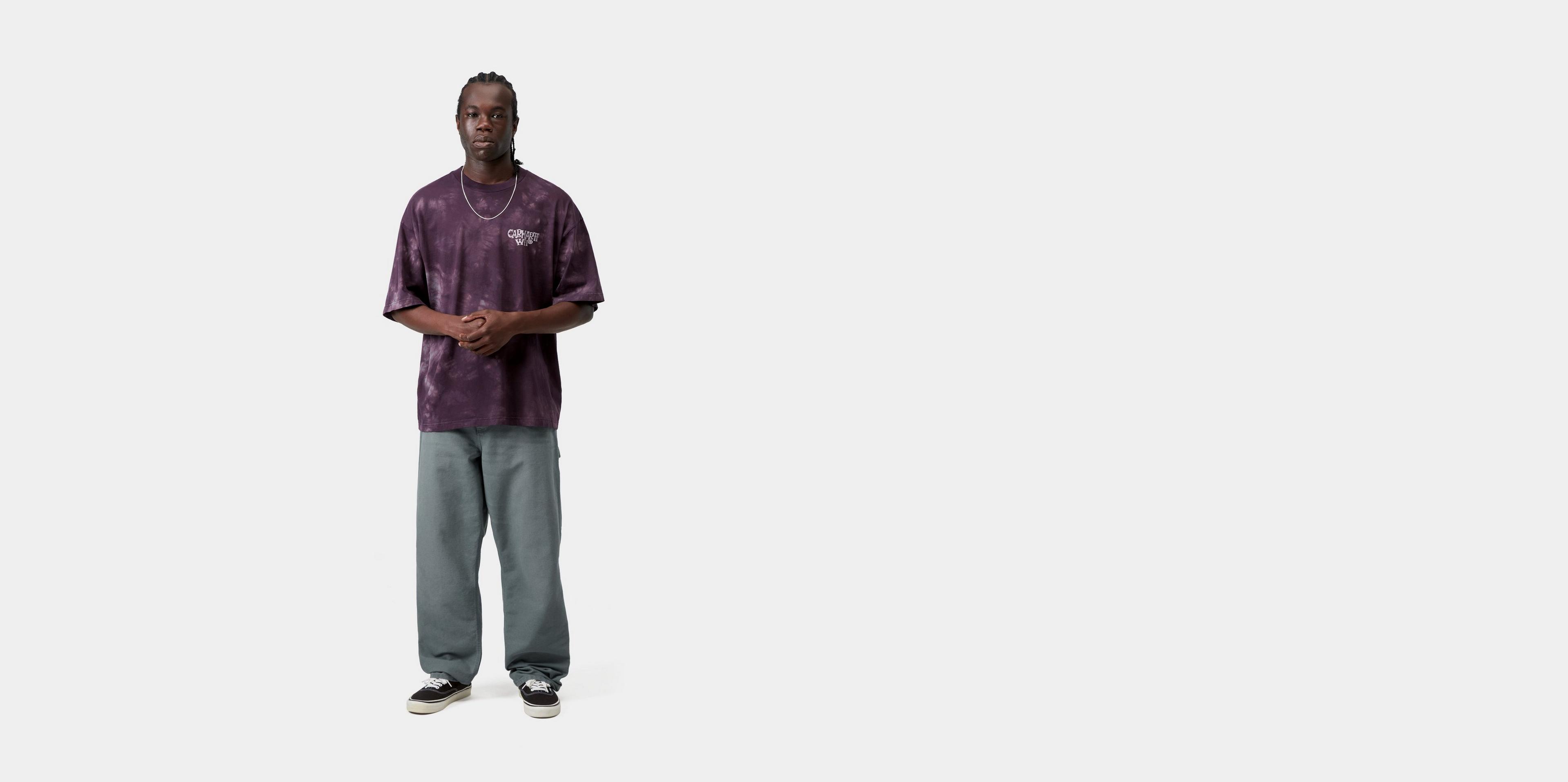 Carhartt WIP Single Knee Pant, Cozy Blue | Official Online Store