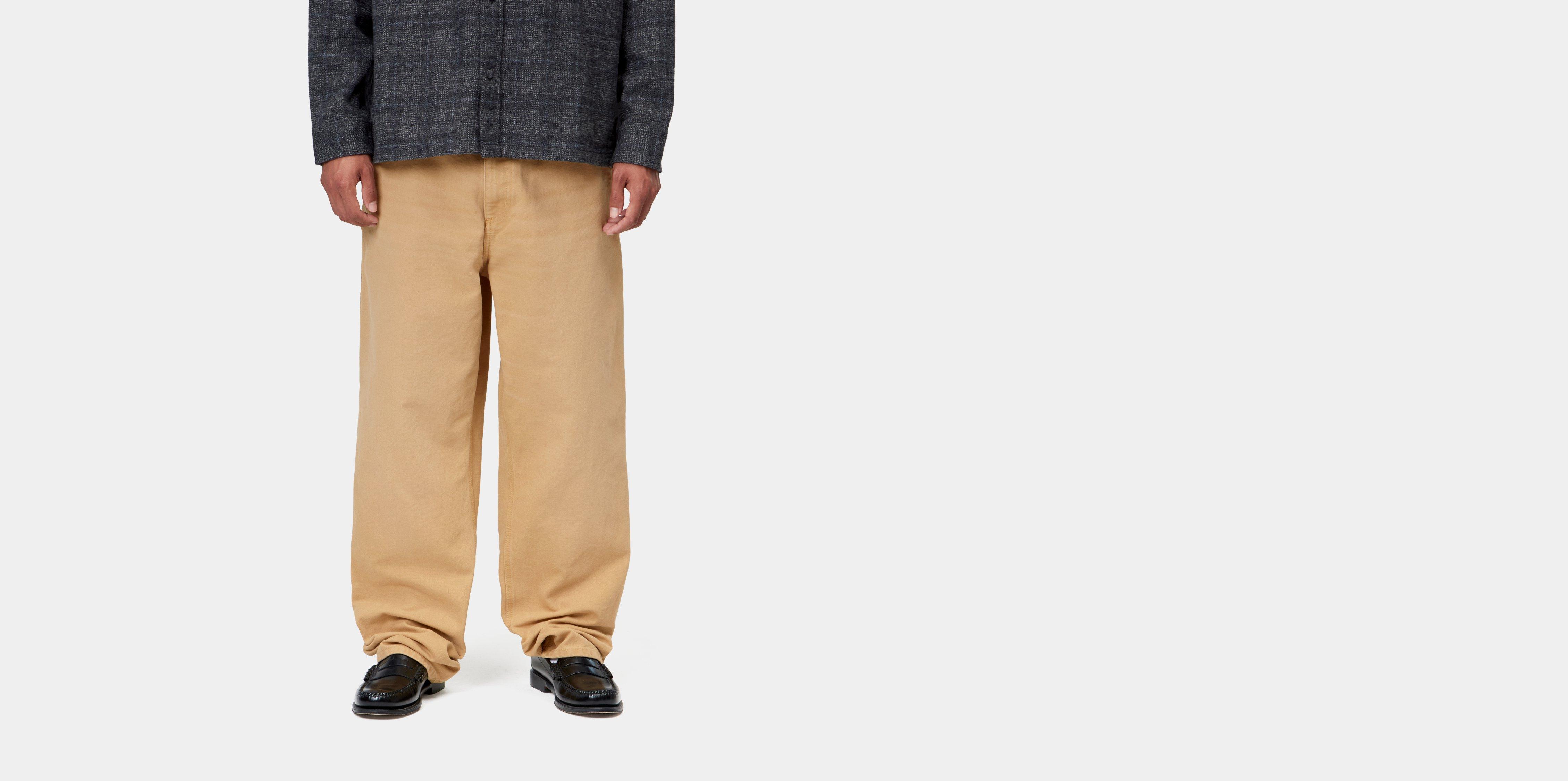Carhartt WIP Single Knee Pant WIP Dusty H stone canvas | brown | 32/32 | Men