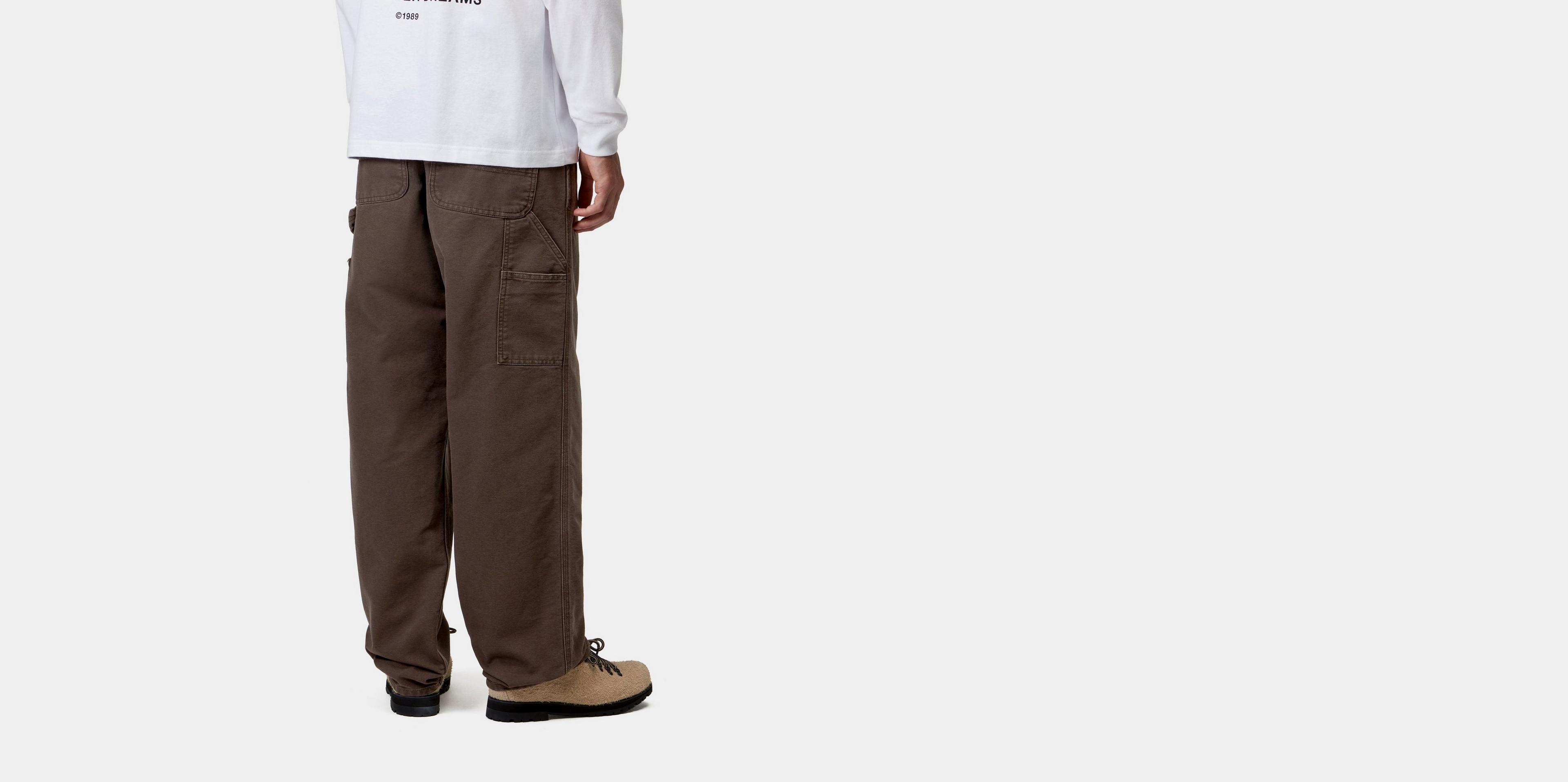 パンツ carhartt og single knee pant S brown Carhartt WIP Single Knee Pant | Hamilton Brown (rinsed