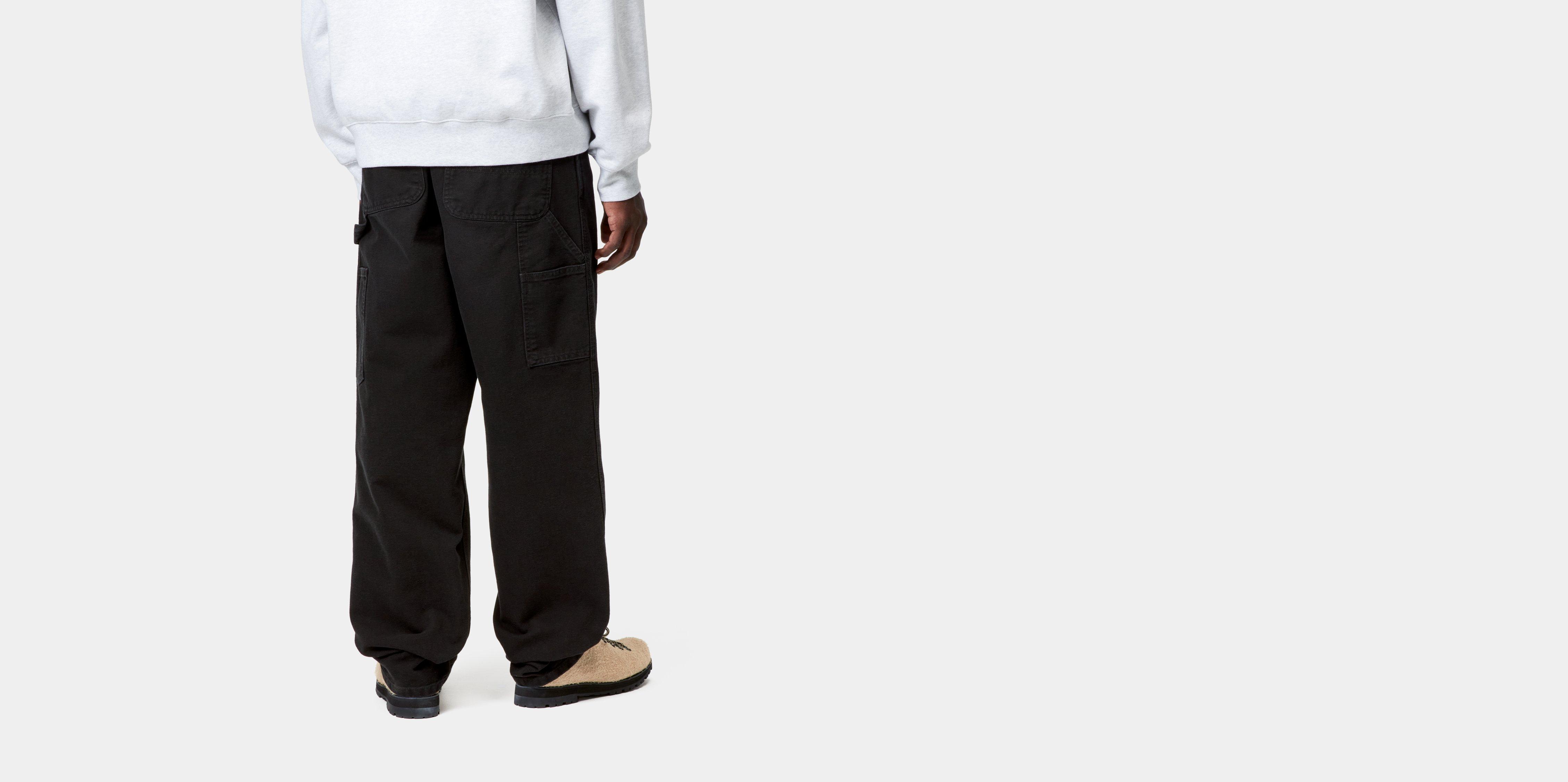 CARHARTT WIP SINGLE KNEE PANT 28×32 Carhartt WIP Single Knee Pant, Black | Official Online Store