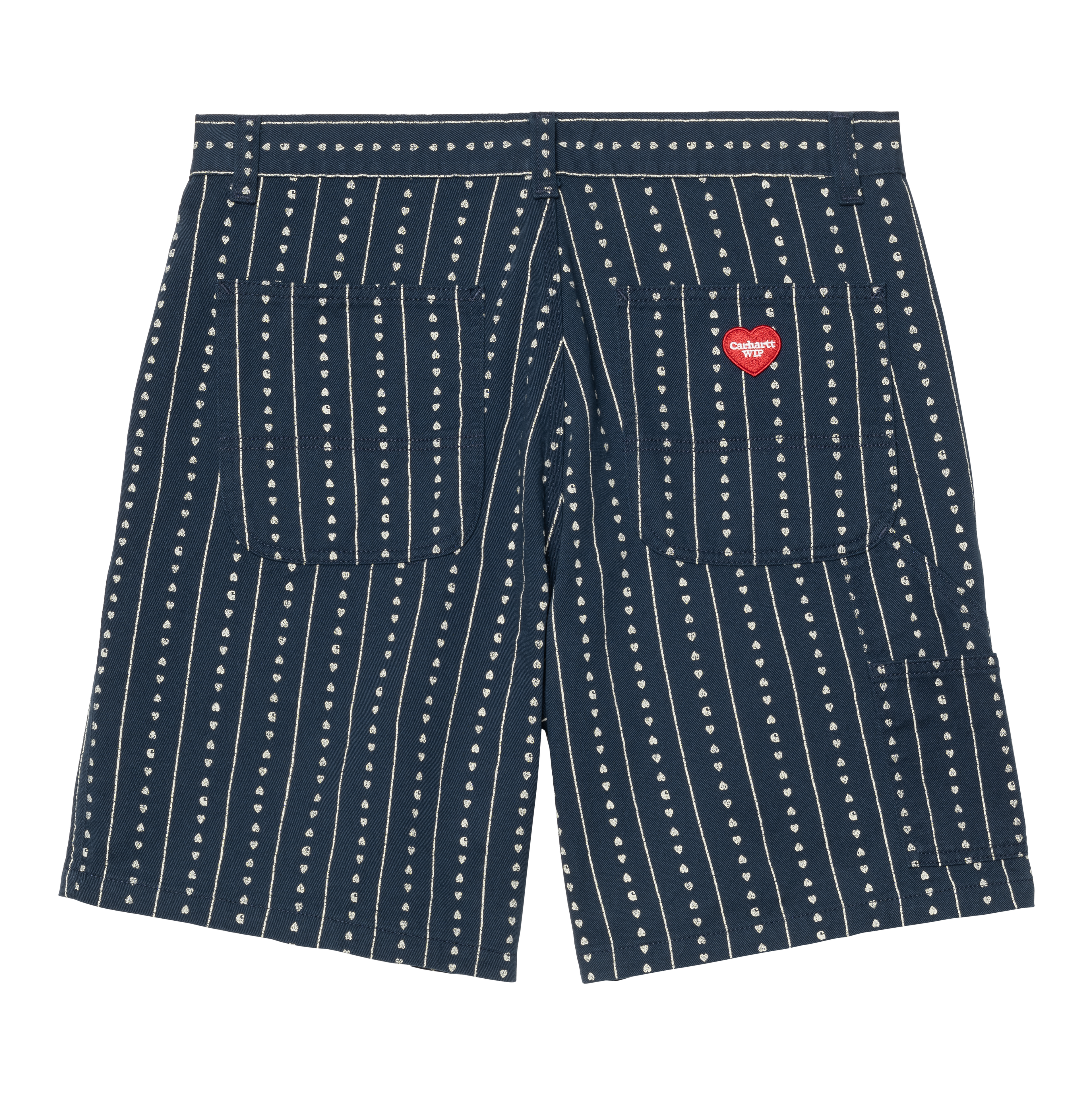 Carhartt WIP DREWE SHORT ブラック Carhartt WIP Drewe Short, Heart C Pinstripe, Ink / Natural