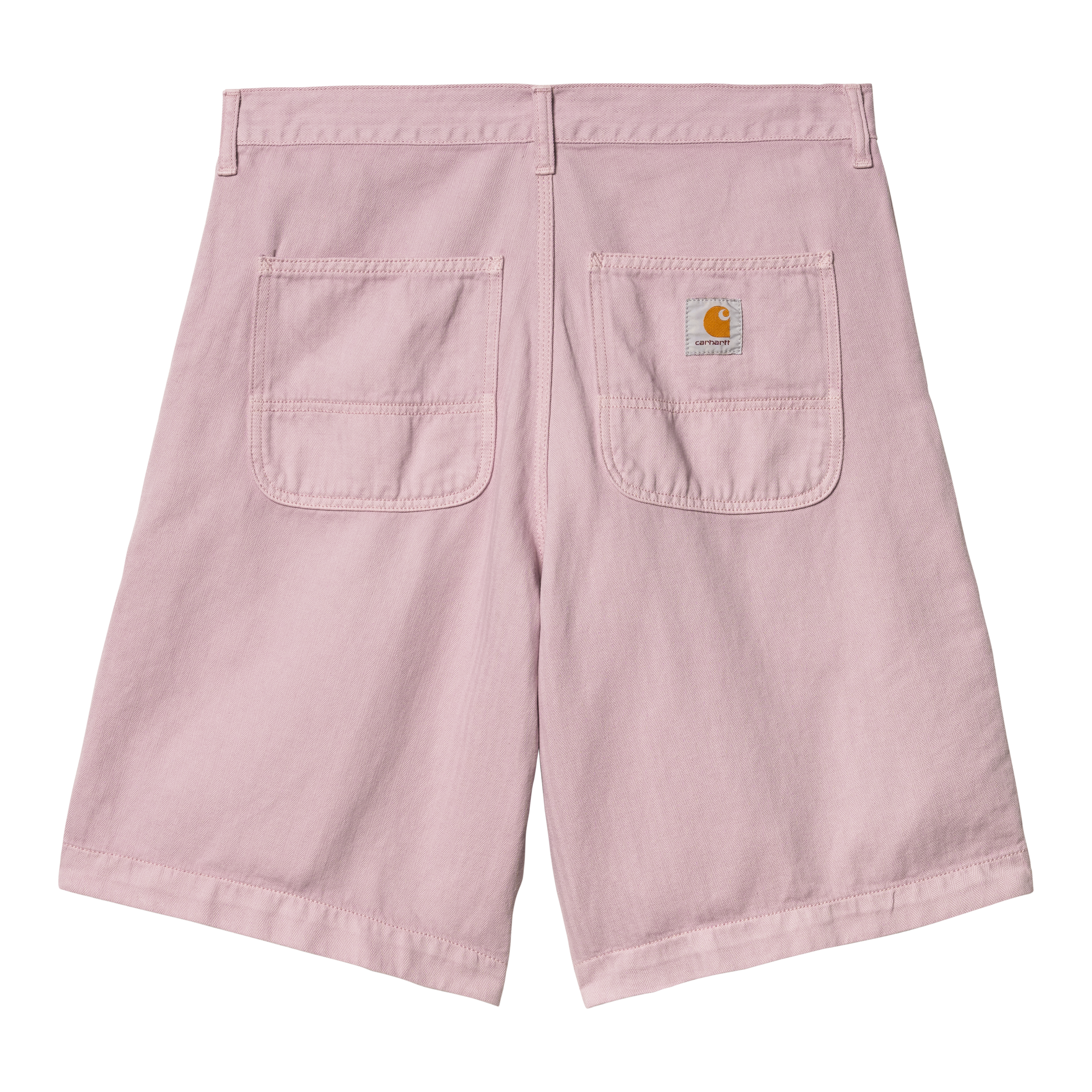 ハーフ・ショートパンツ CARHARTT WIP Cooper herringbone cotton and linen shorts Rosa Cooper herringbone cotton and linen shorts CARHARTT WIP