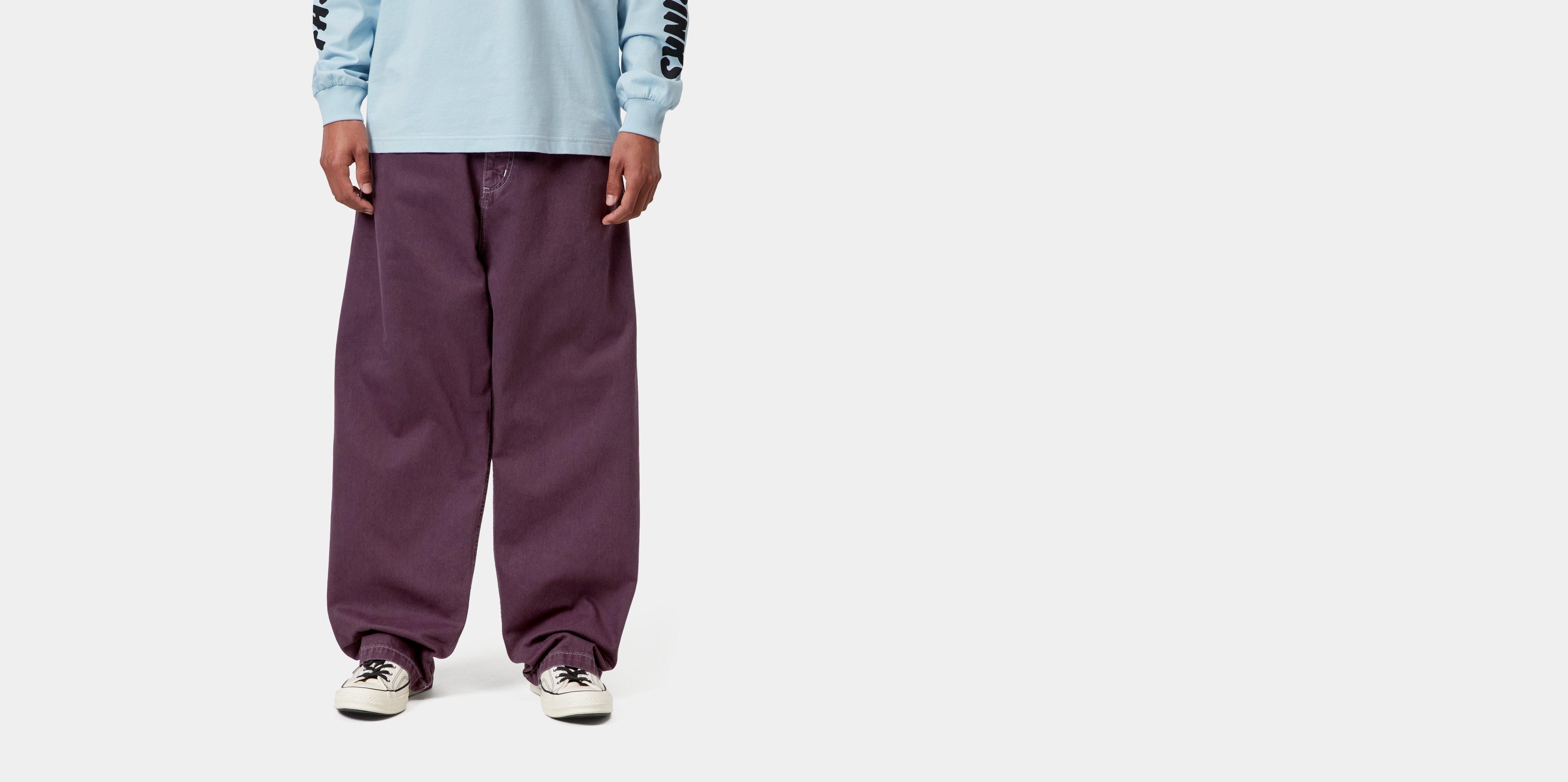 Carhartt WIP Brandon Pant Cozy Purple stone dyed | XS | Men