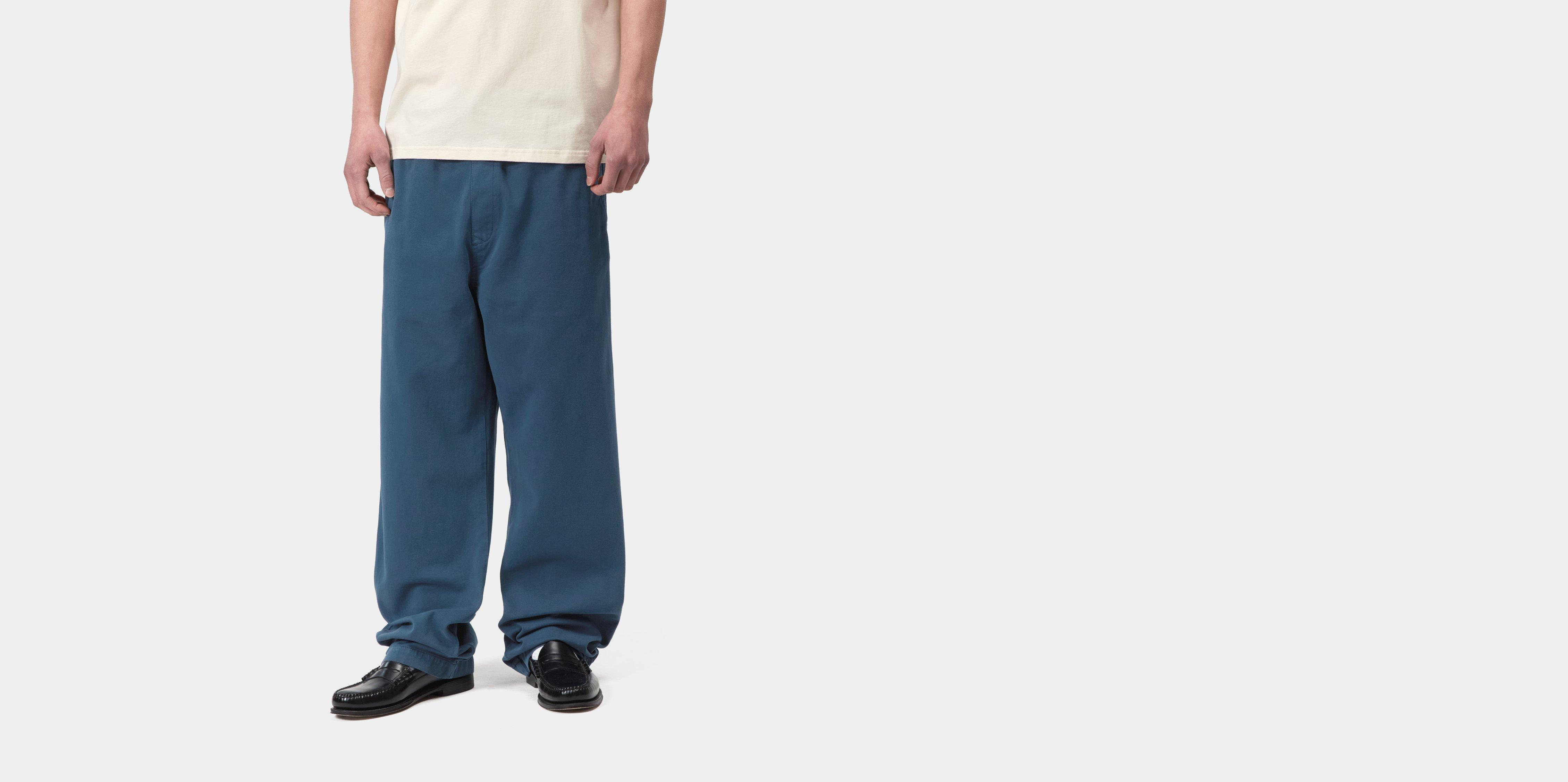 Carhartt WIP Floyde Pant Blue River garment dyed | L | Men