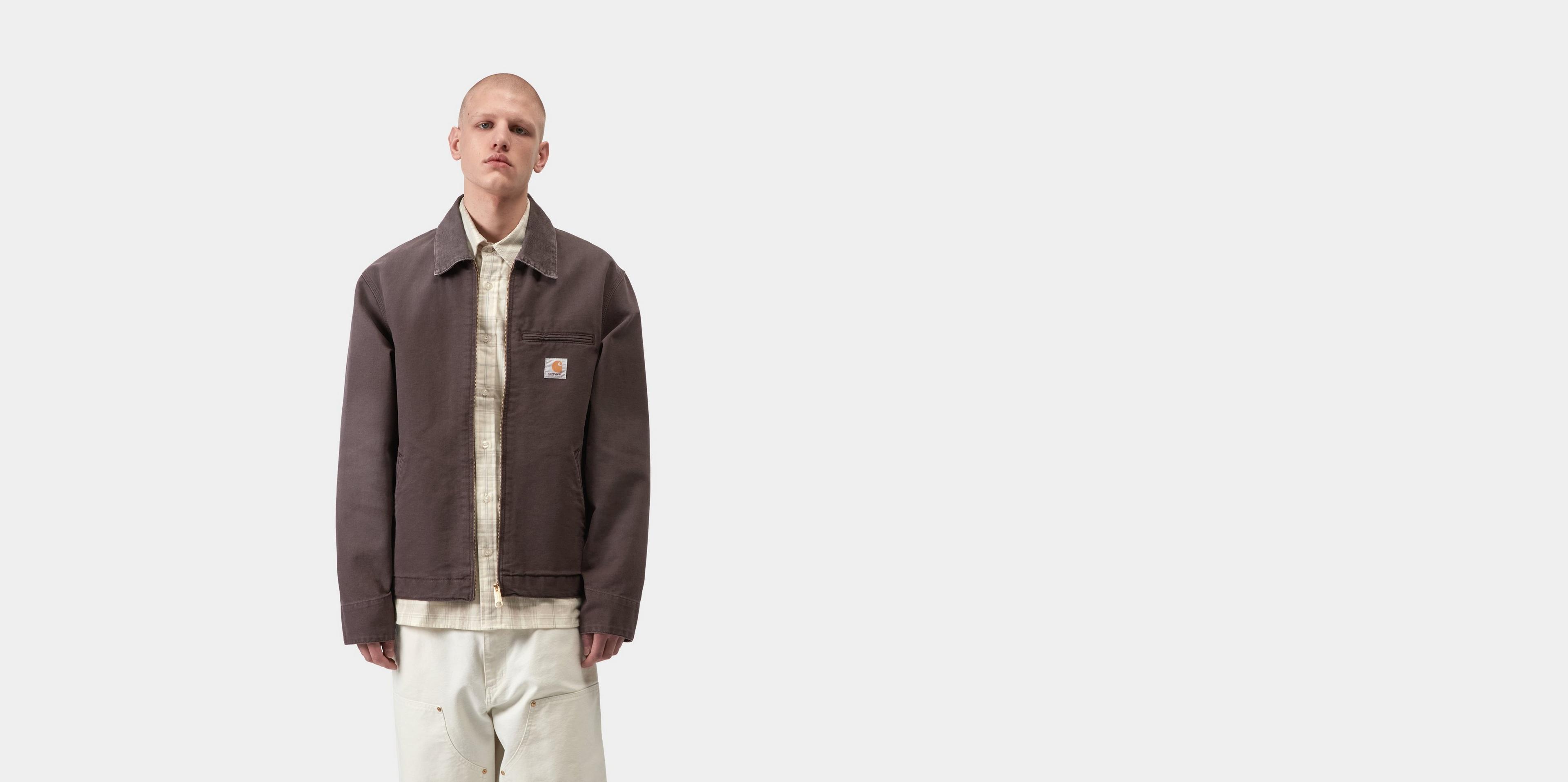 Carhartt WIP Detroit Jacket, Shale / Shale | Official Online Store