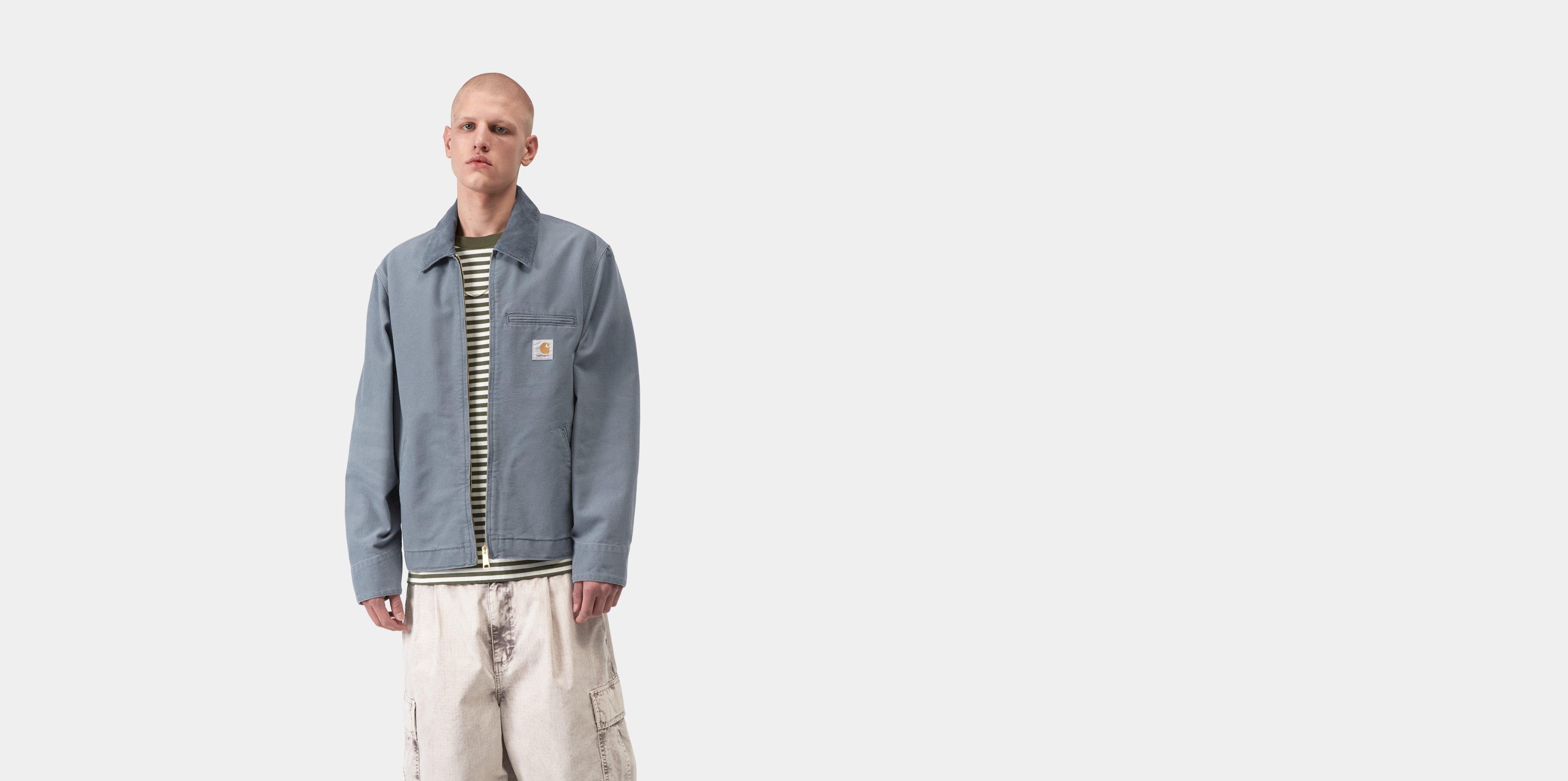 Carhartt WIP Detroit Jacket Cozy Blue / Cozy Blue stone canvas | M | Men