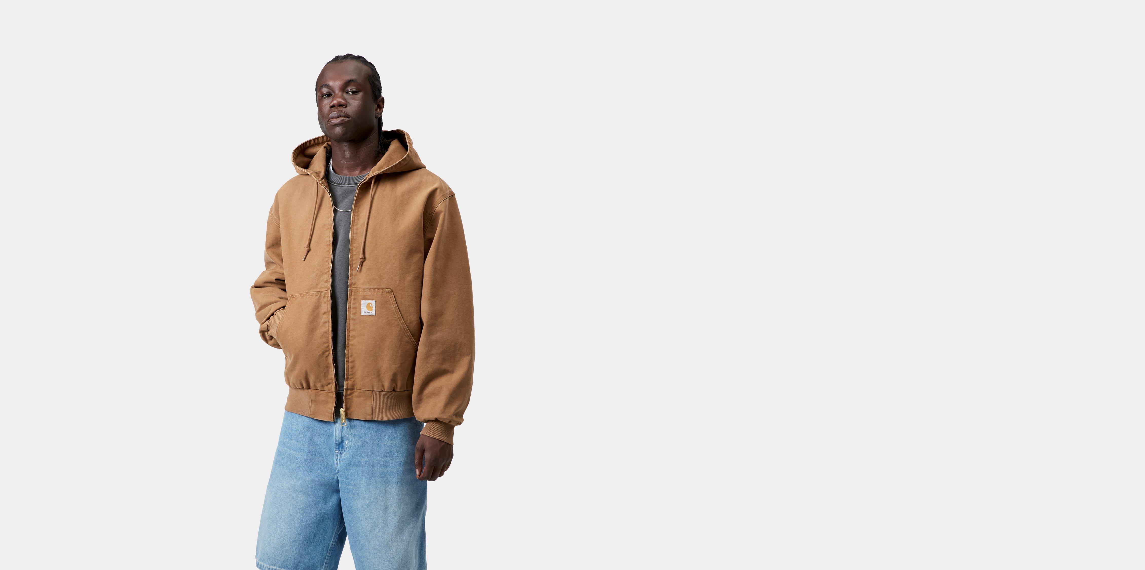 Carhartt WIP OG Active Jacket Hamilton Brown stone canvas | XS | Men