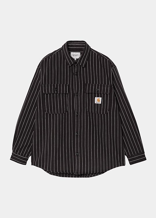 Carhartt WIP Harvey Shirt Jac, Black | Official Online Store Carhartt WIP Harvey Shirt Jac, Black | Official Online Store