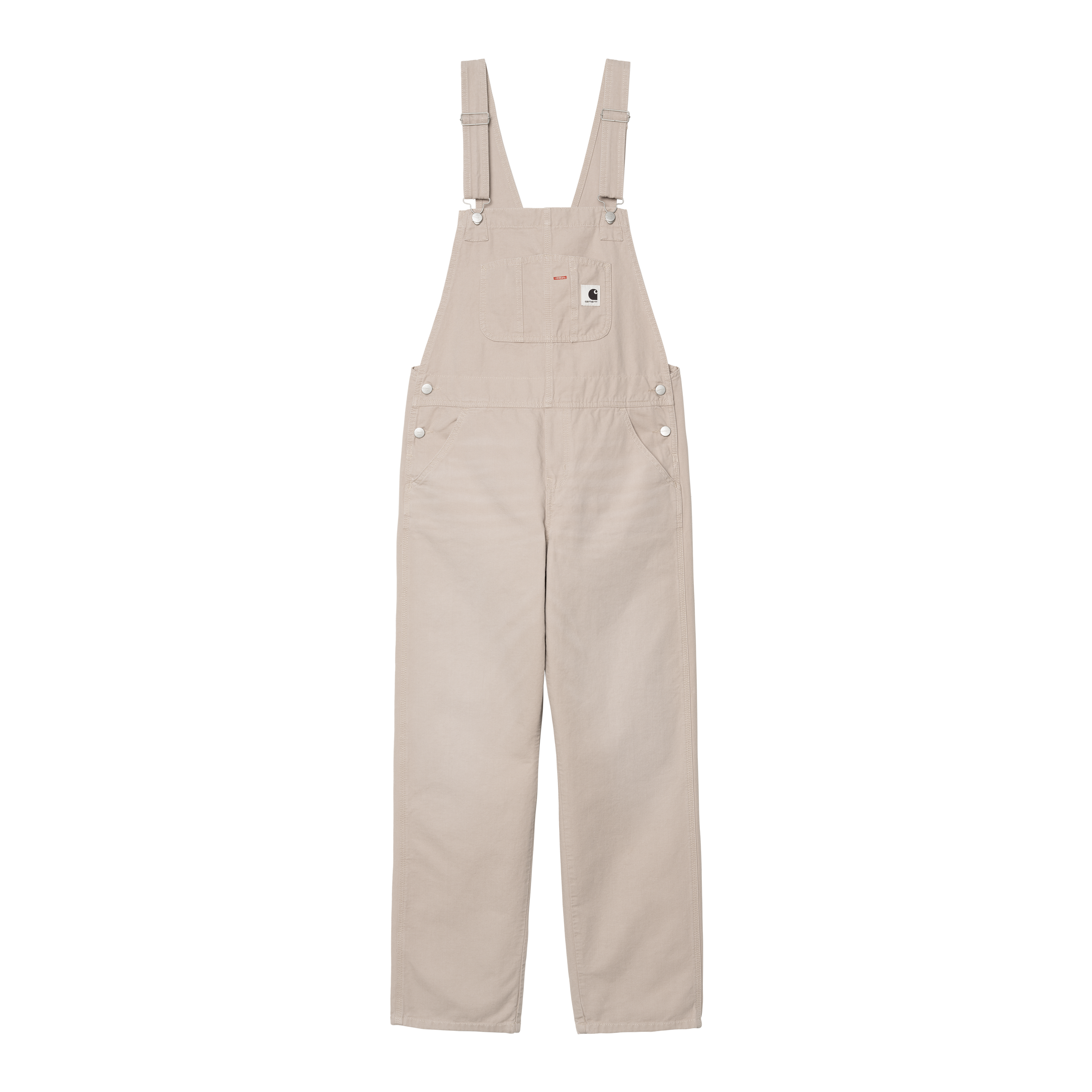 Carhartt WIP Women’s Bib Overall Straight in Beige