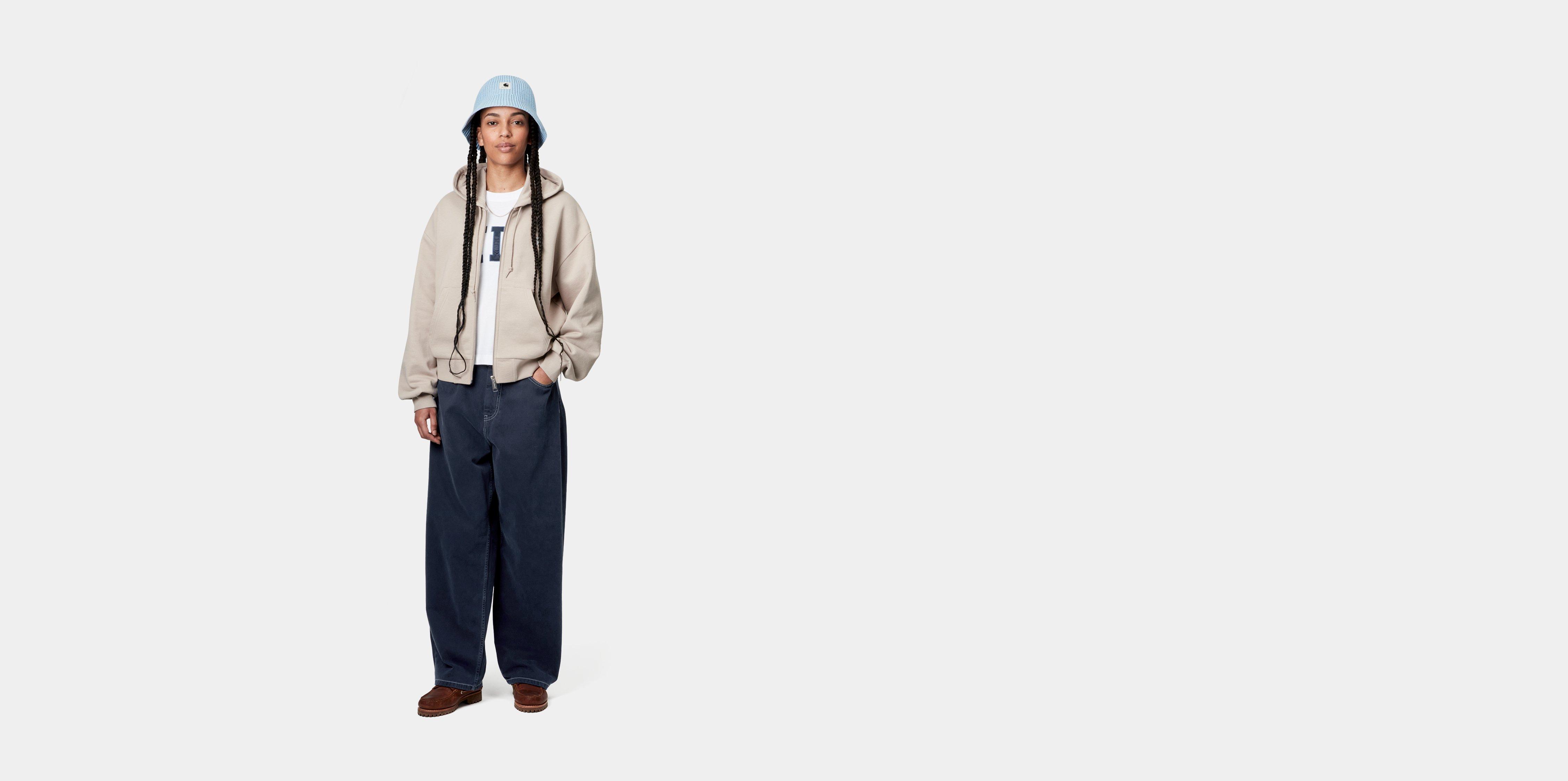 carhartt BRANDON PANT stone dyed Mサイズ Carhartt WIP Women's Brandon Pant - Twill | Silver Pine
