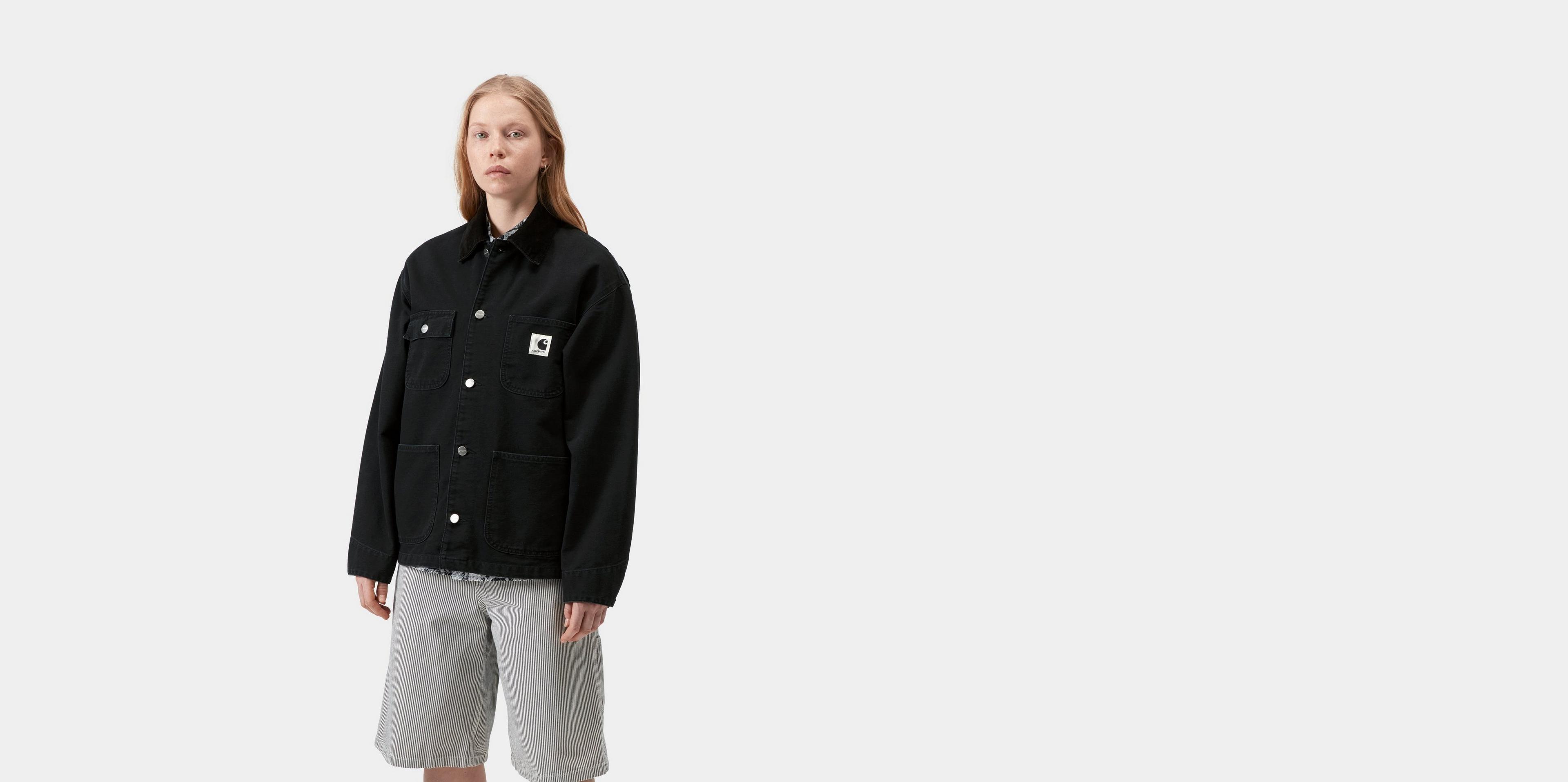 Carhartt WIP W' OG Michigan Coat, Black / Black | Official Online