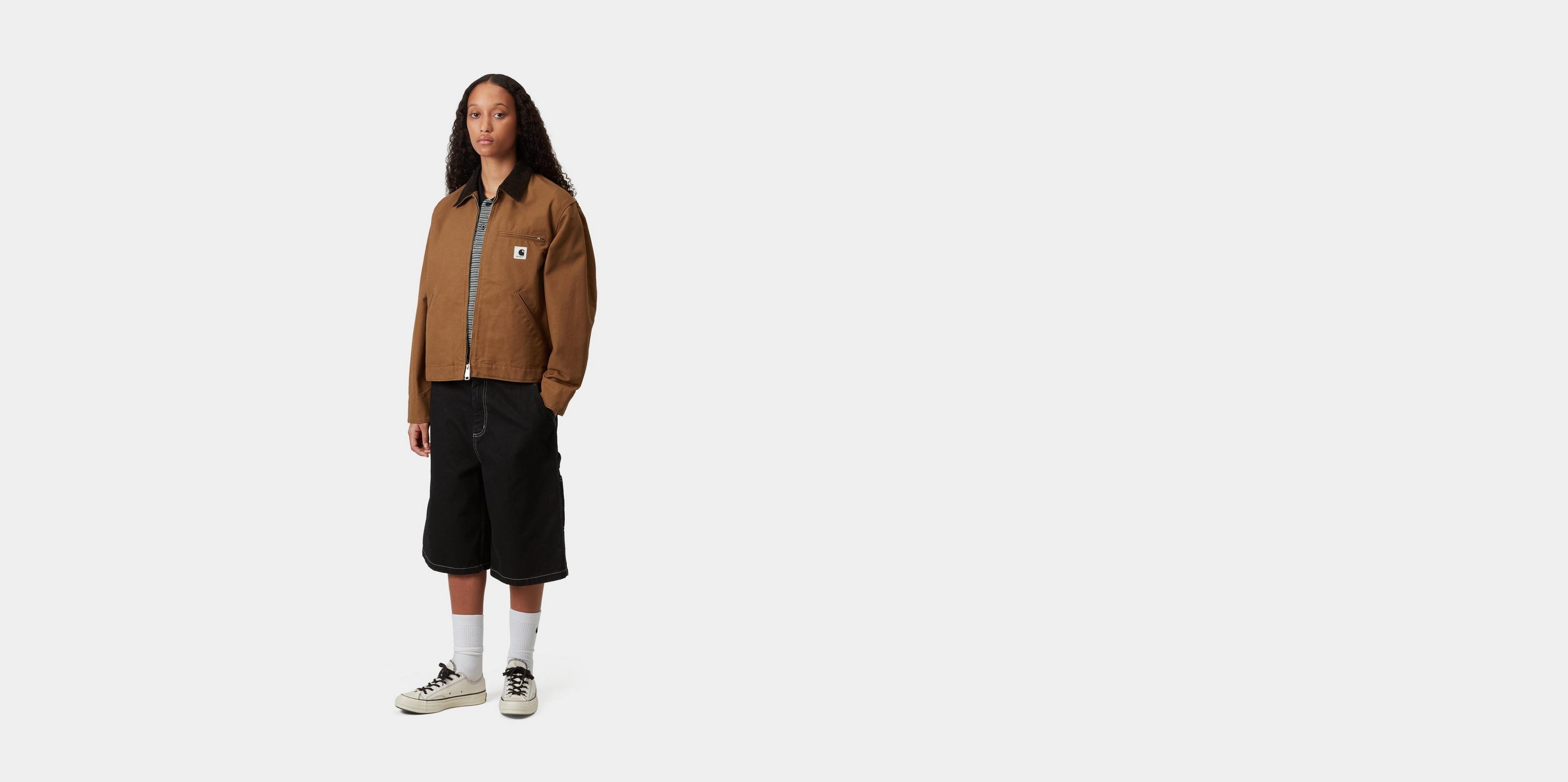 Carhartt WIP Women's OG Detroit Jacket, Hamilton Brown / Tobacco