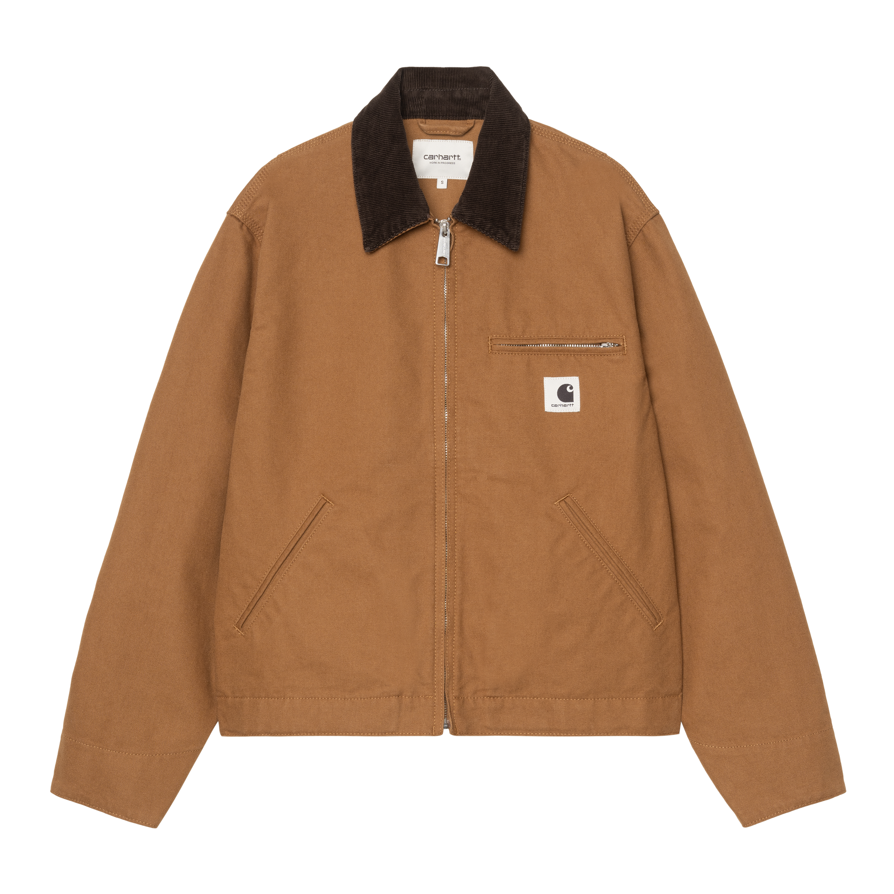 Carhartt WIP Women's OG Detroit Jacket, Hamilton Brown / Tobacco