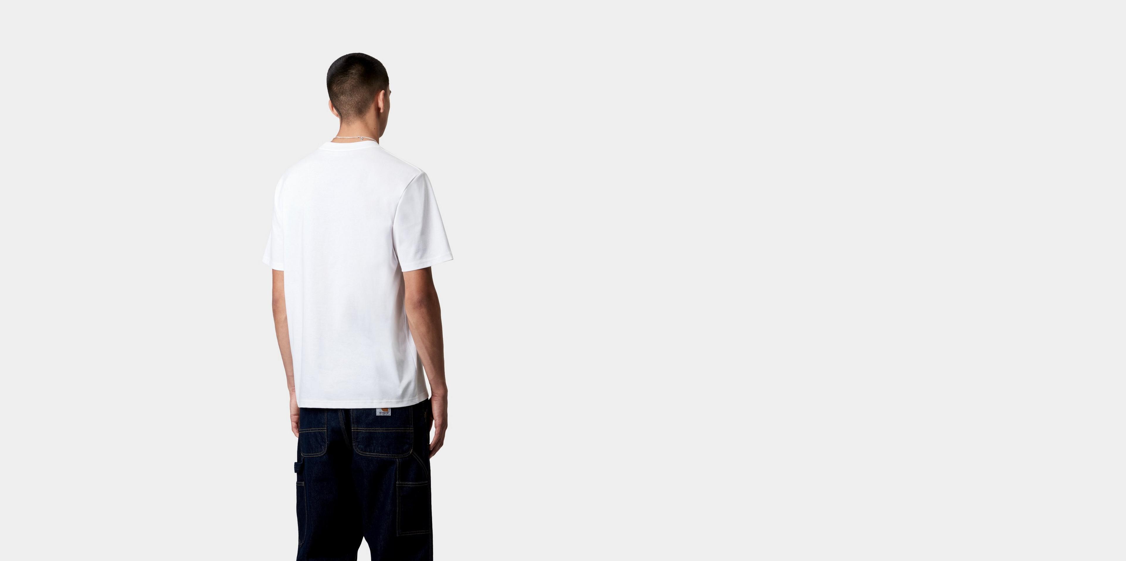 Carhartt WIP S/S University T-Shirt, White / Black