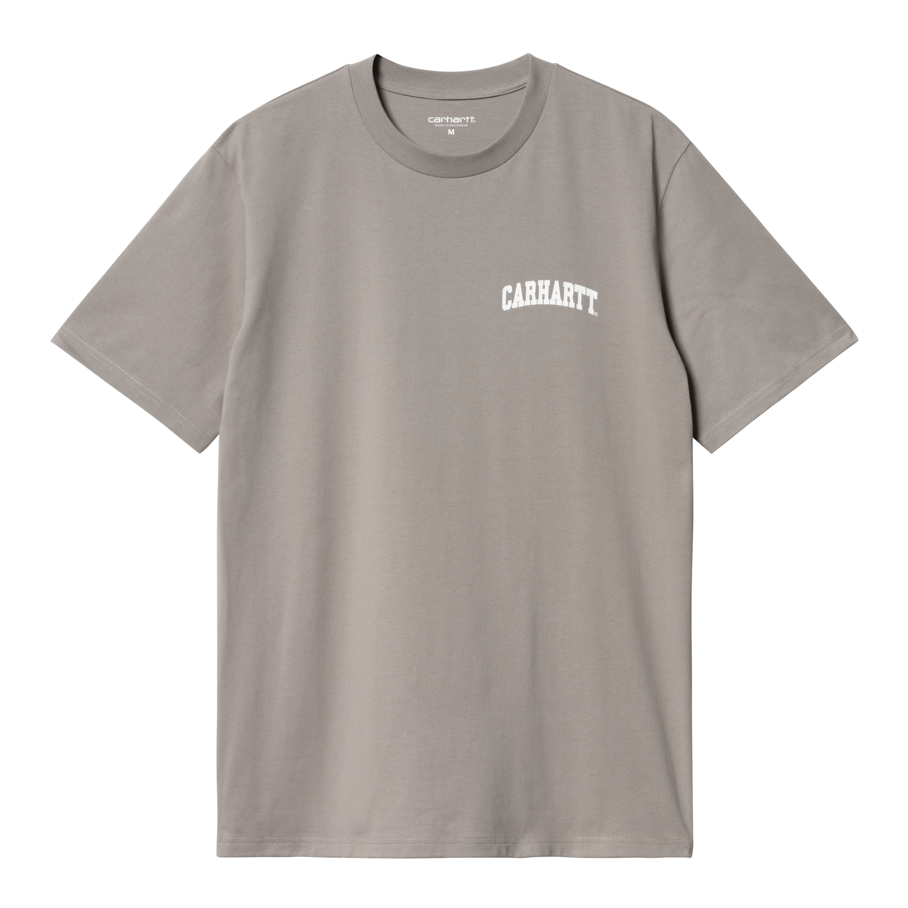 Carhartt WIP Short Sleeve University Script T-Shirt in Grigio