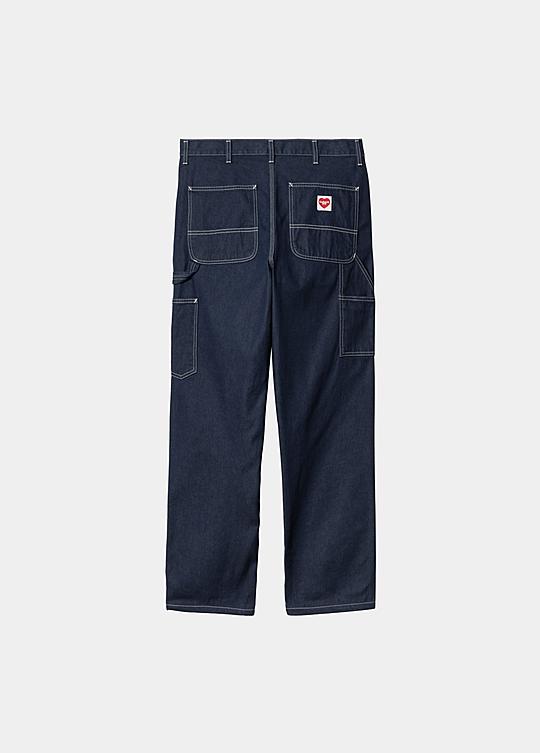 Carhartt WIP Double Knee Pant, Blue | Official Online Store Carhartt WIP Double Knee Pant, Blue | Official Online Store