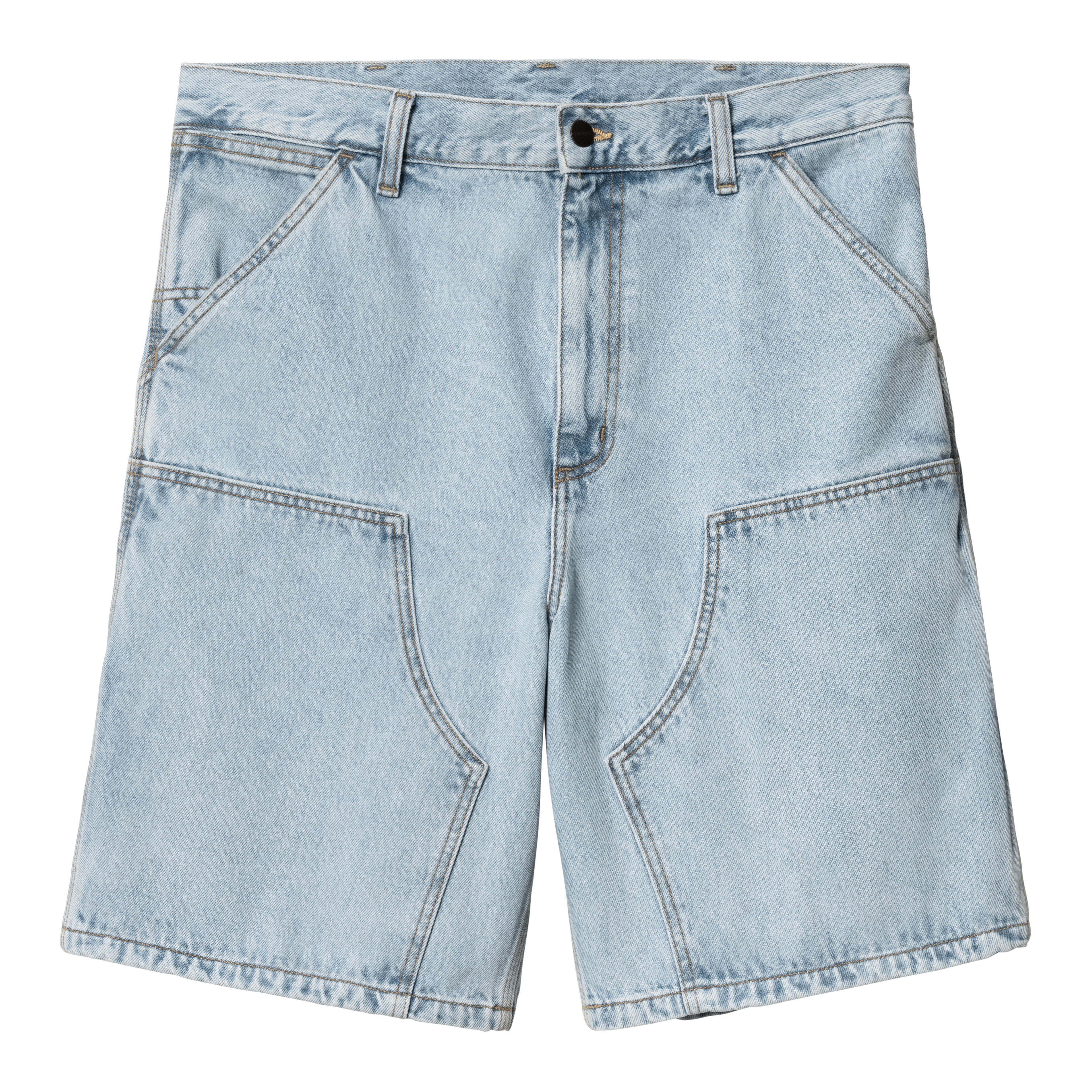 Carhartt WIP Double Knee Short, Blue | Official Online Store