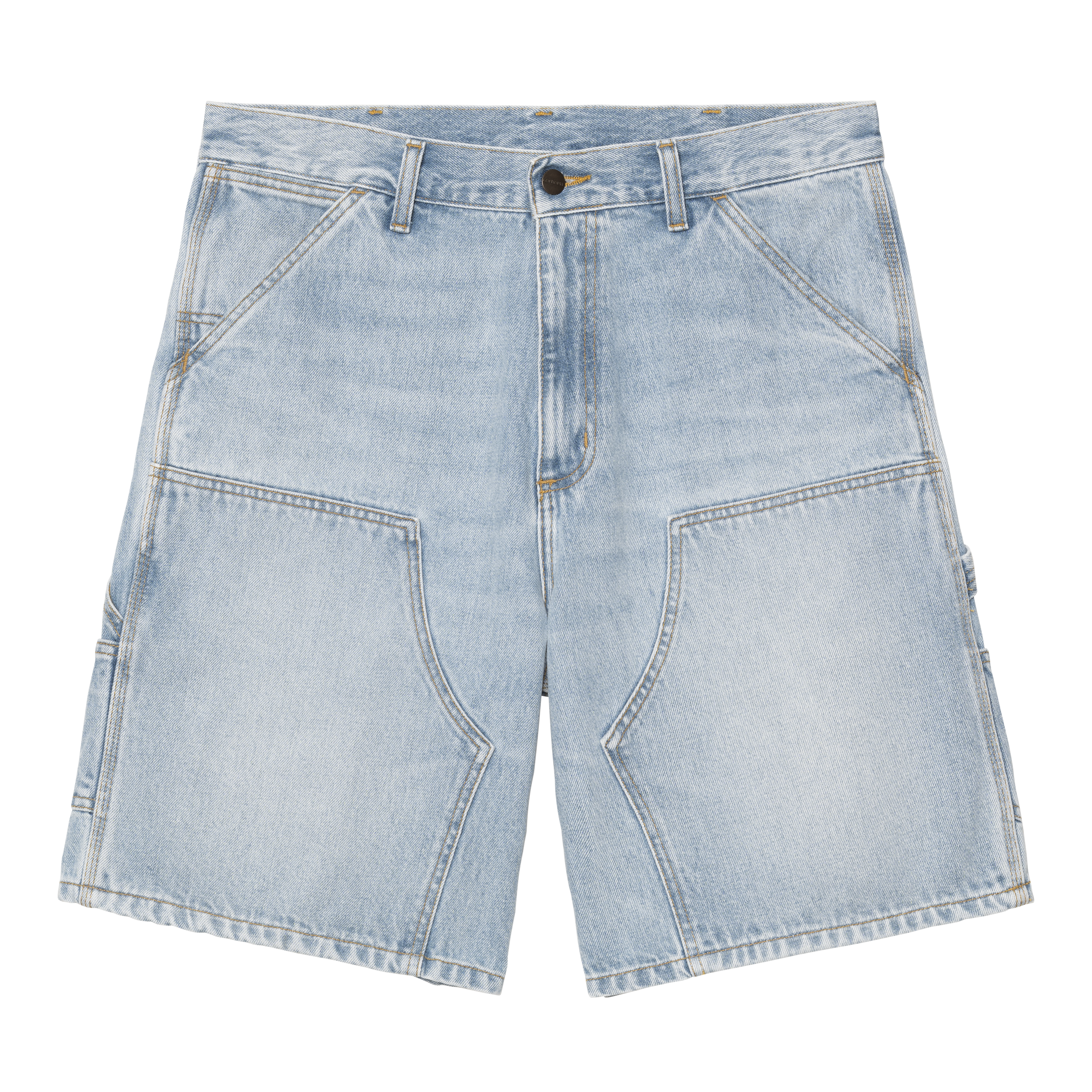 Carhartt WIP Double Knee Short, Blue | Official Online Store