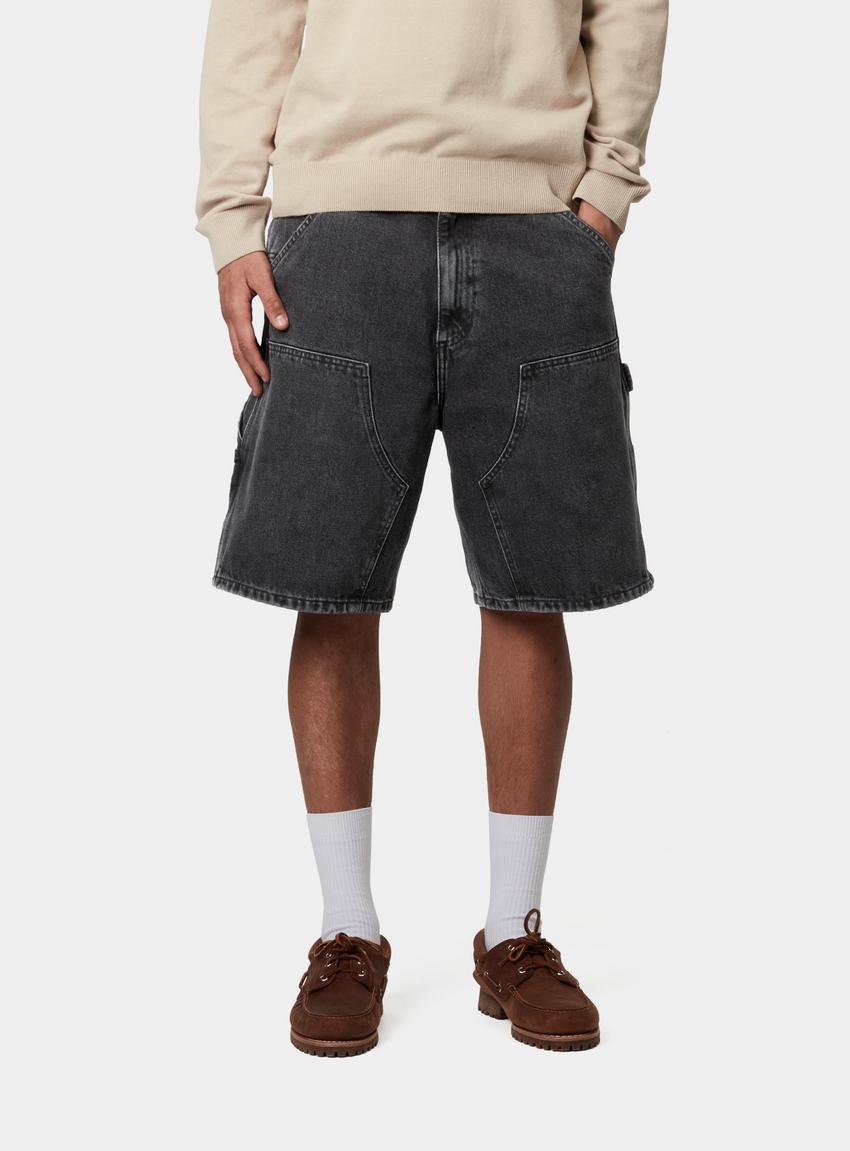 Carhartt WIP Double Knee Short, Black | Official Online Store Carhartt WIP Double Knee Short, Black | Official Online Store