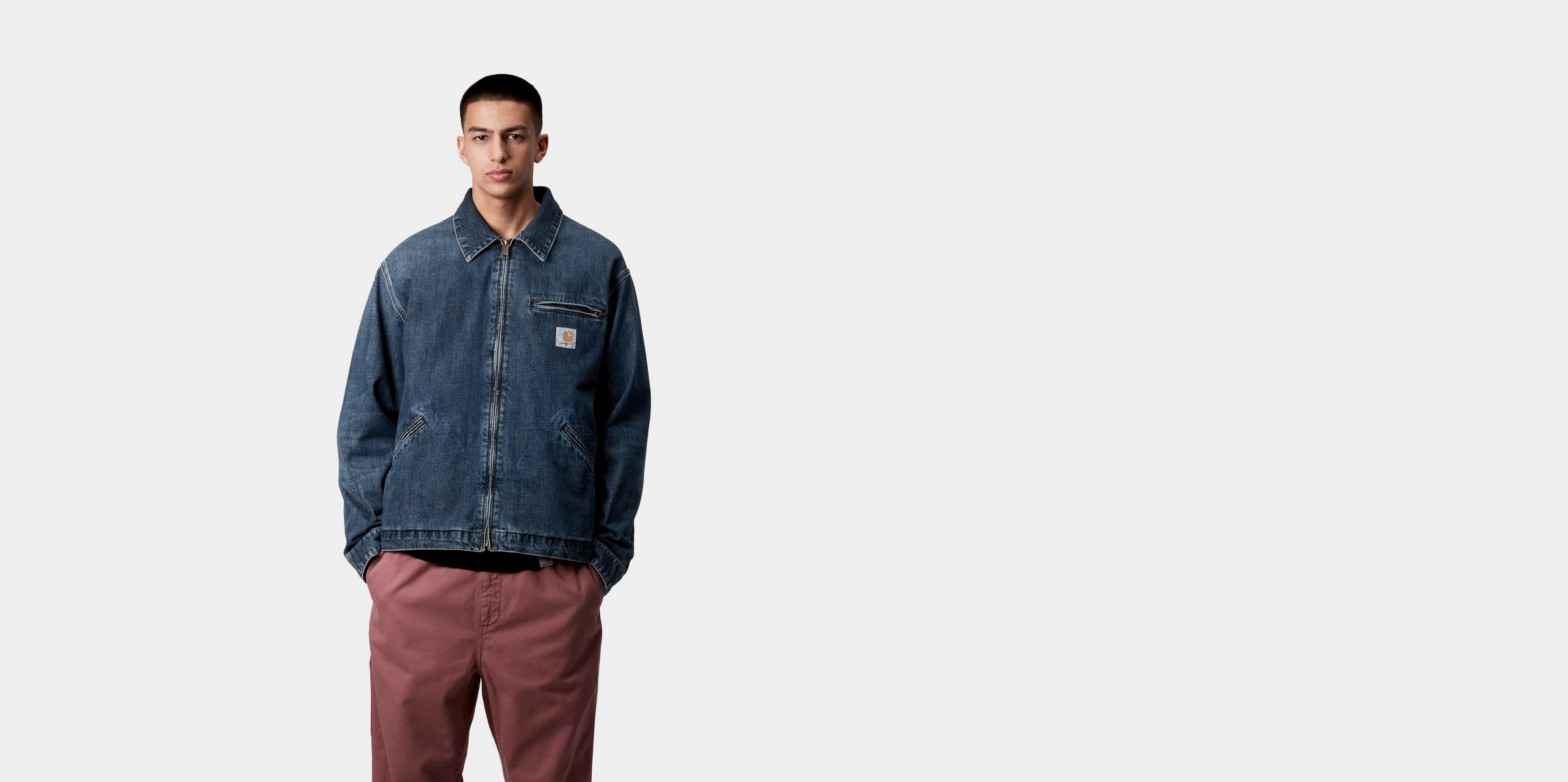 ジャケット・アウター CARHARTT WIP OG DETROIT JACKET ovy Carhartt WIP OG Detroit Jacket, Dark Navy / Black | Official