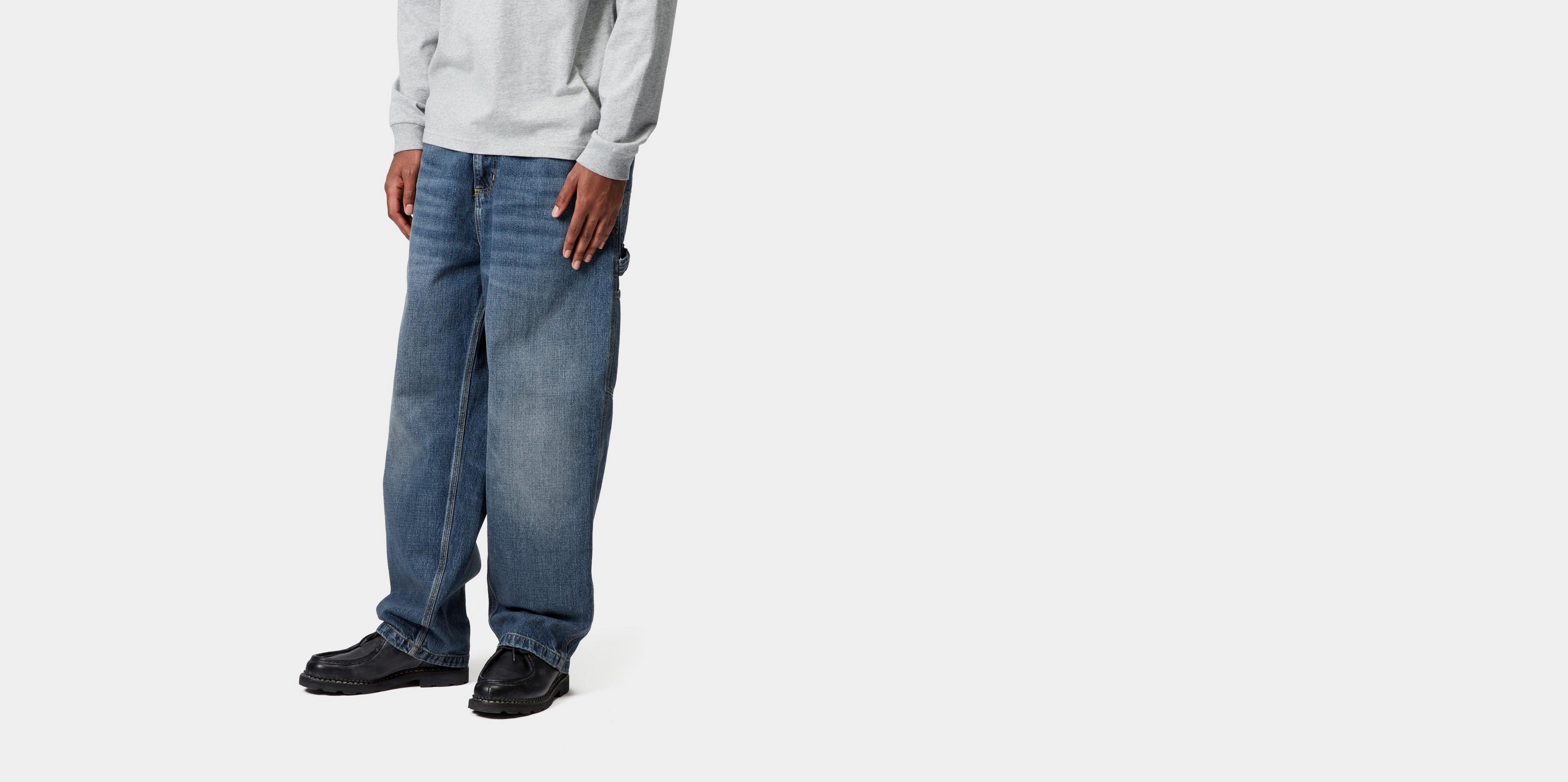 極美品 Carhartt WIP OG SINGLE KNEE PANT M Carhartt W.I.P. OG Single Knee Pant Denim Blue Dark Used Wash