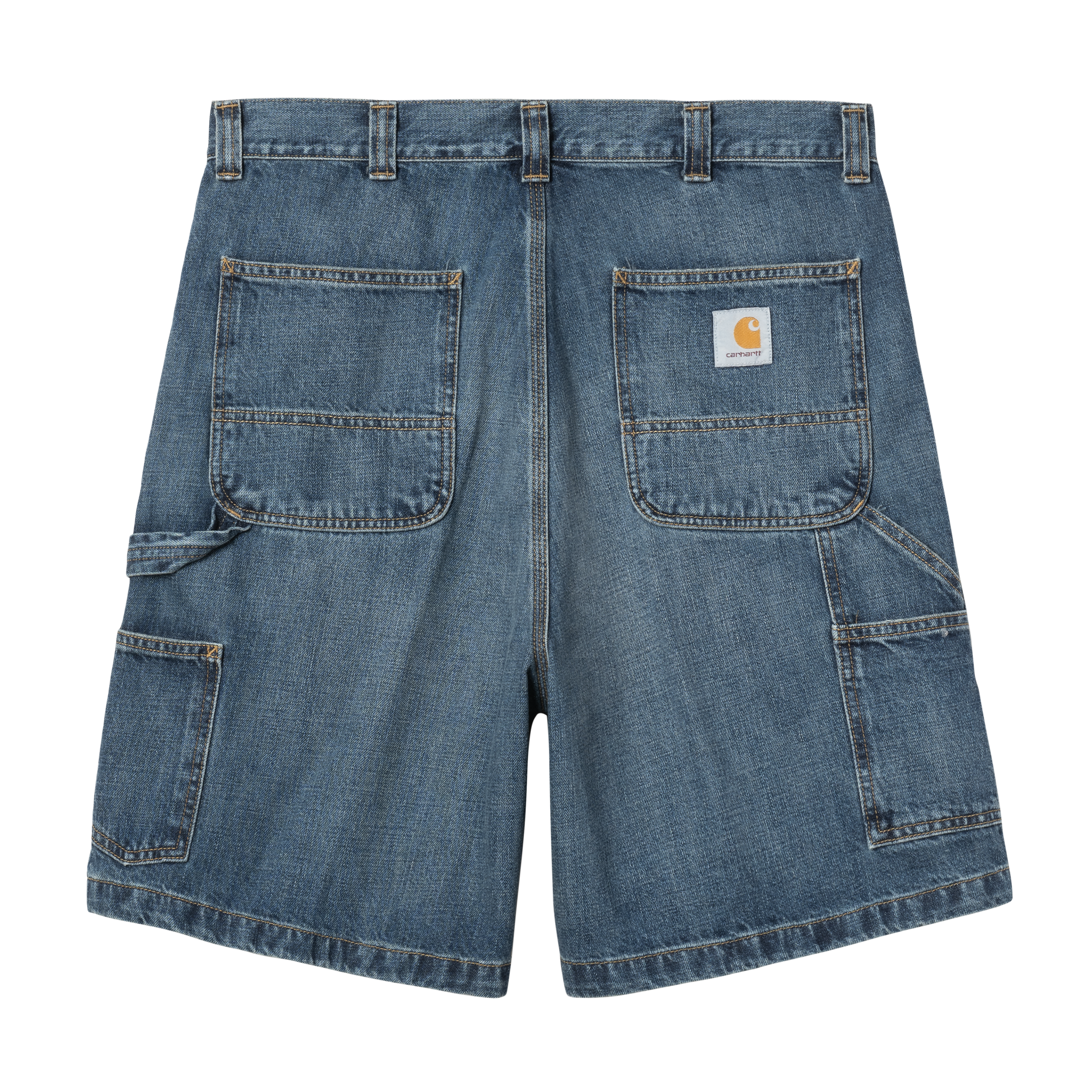Carhartt WIP Nash Single Knee Long Short (100% Cotton Denim, 11 oz