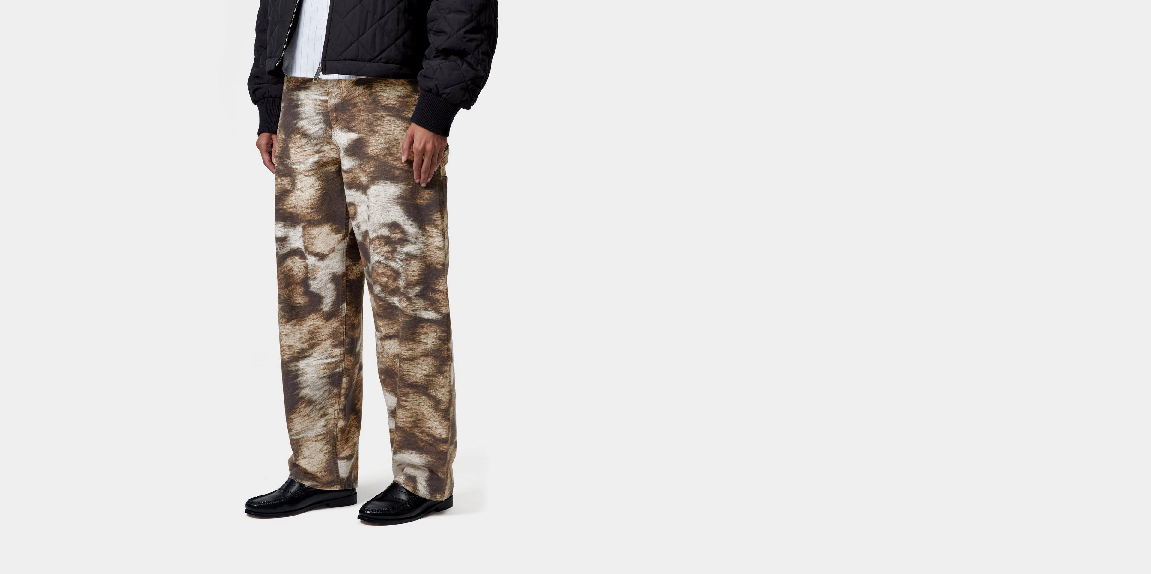 Carhartt WIP W' Brandon Single Knee Pant, Wild Dog Print