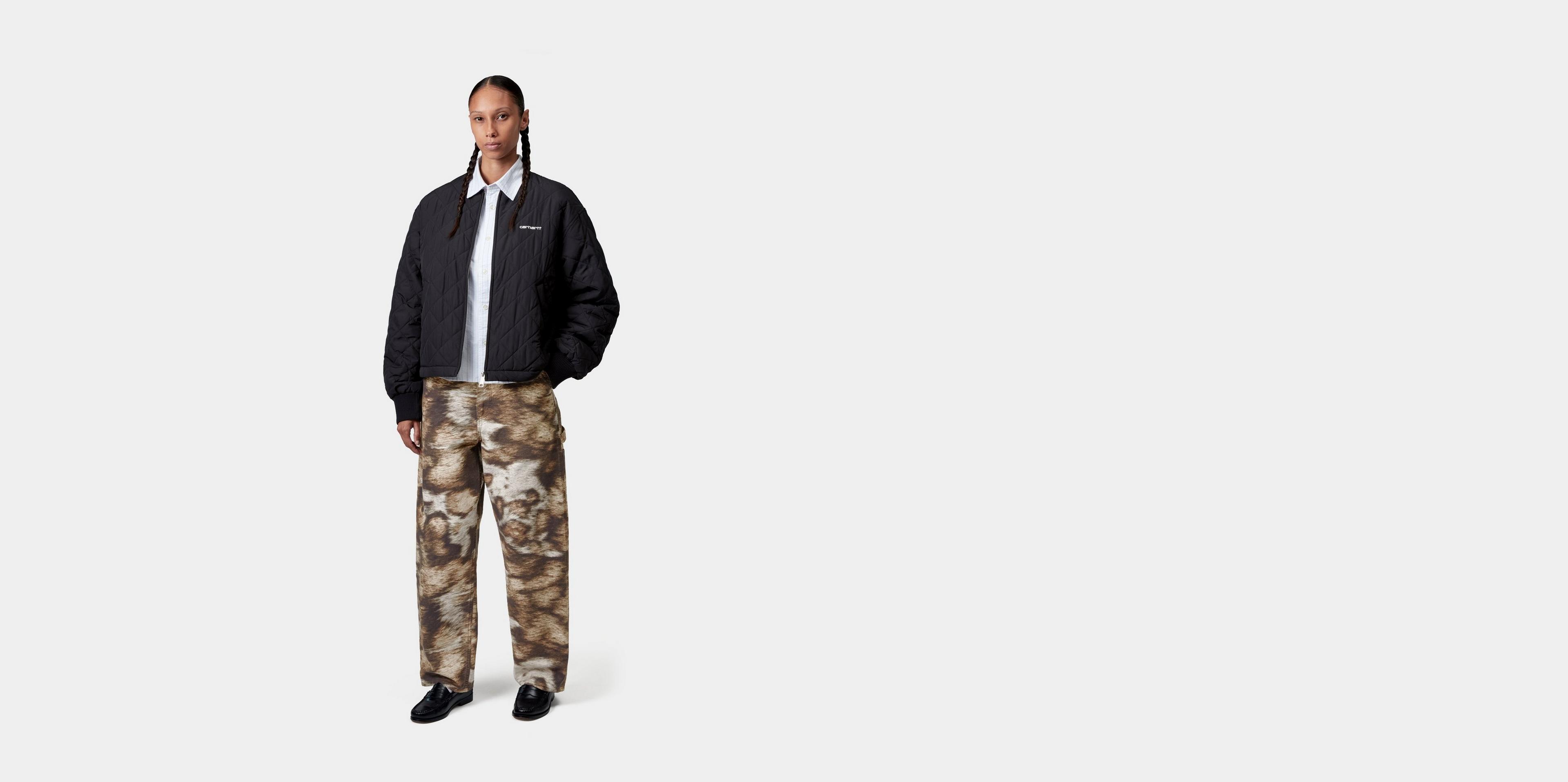 Carhartt WIP W' Brandon Single Knee Pant, Wild Dog Print