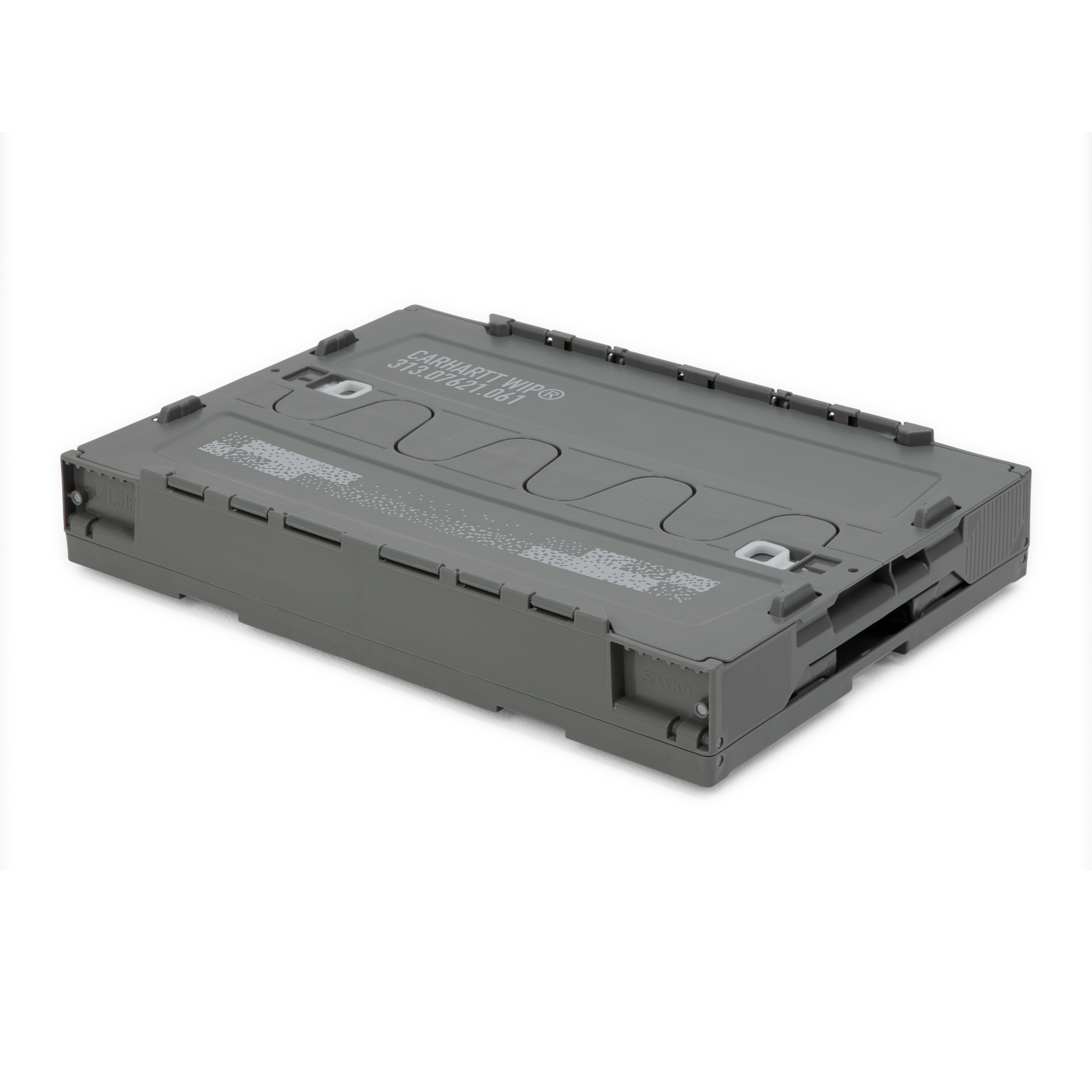 Carhartt WIP Tour Foldable Container, Smoke Green / Reflective ...
