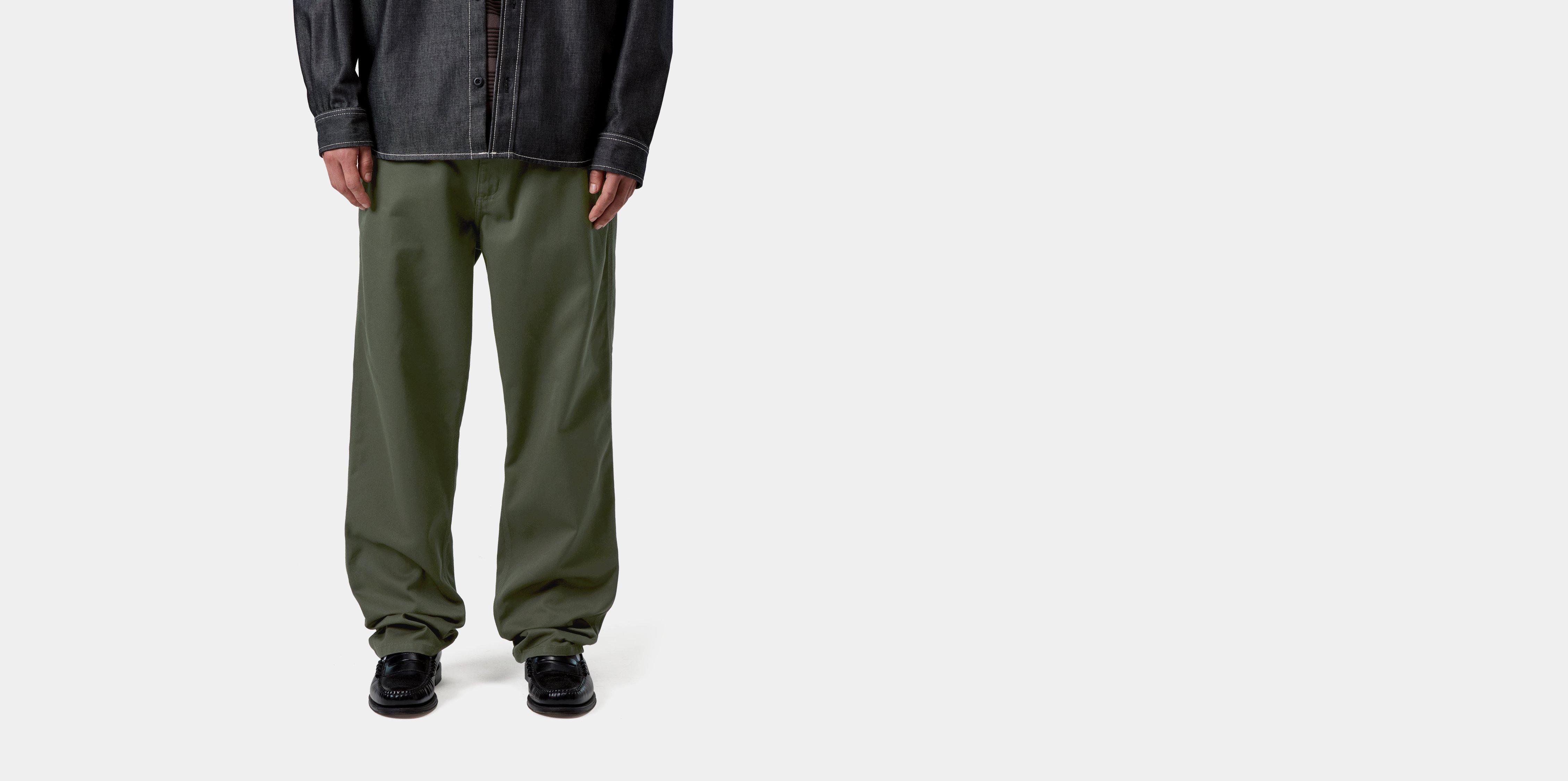 Carhartt WIP Simple Pant Opuntia rinsed | green | 32/34 | Men