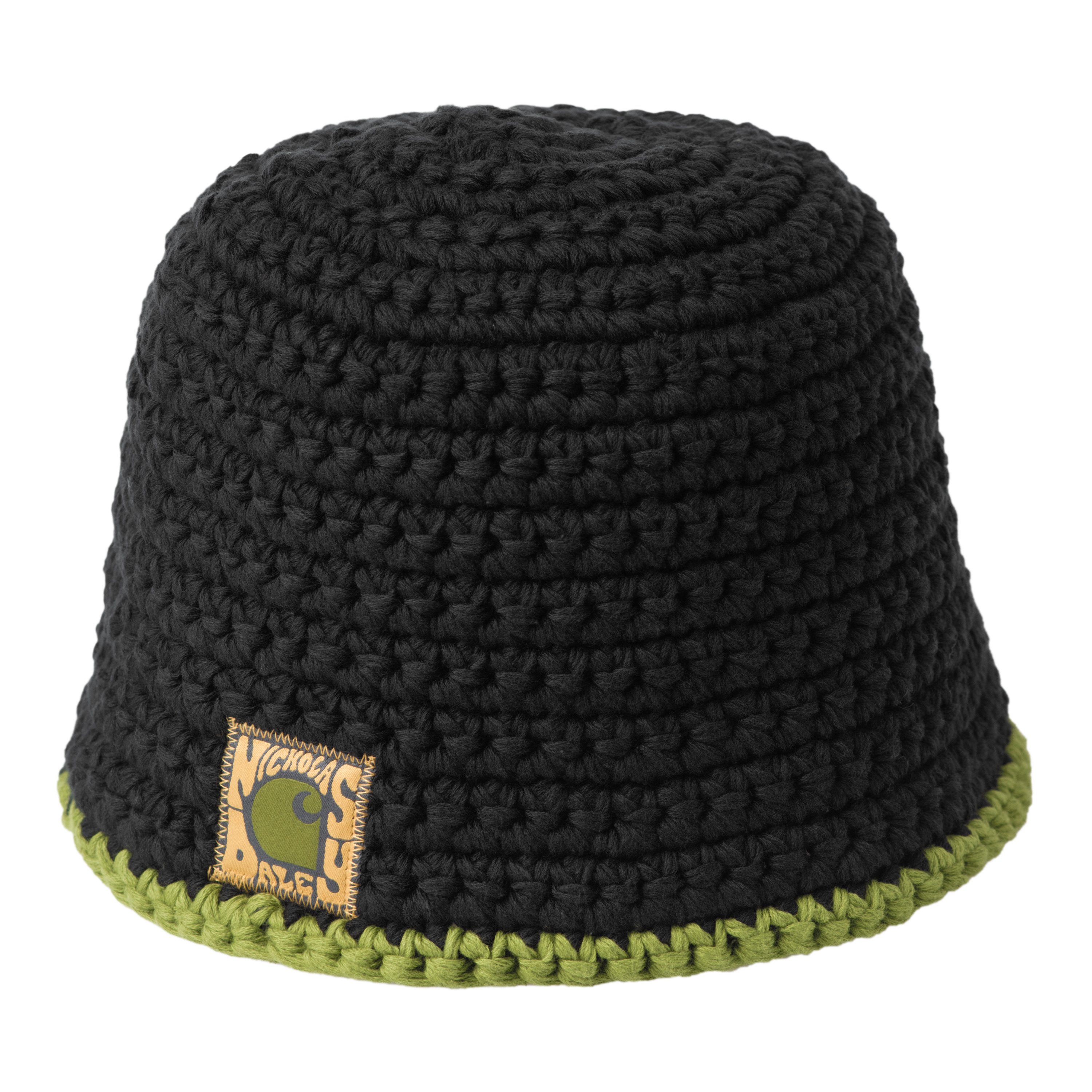 帽子 CarharttWIP x NicholasDaley Knitted Hat CARHARTT WIP X NICHOLAS DALEY KNITTED HAT - ND BLACK / BLACK