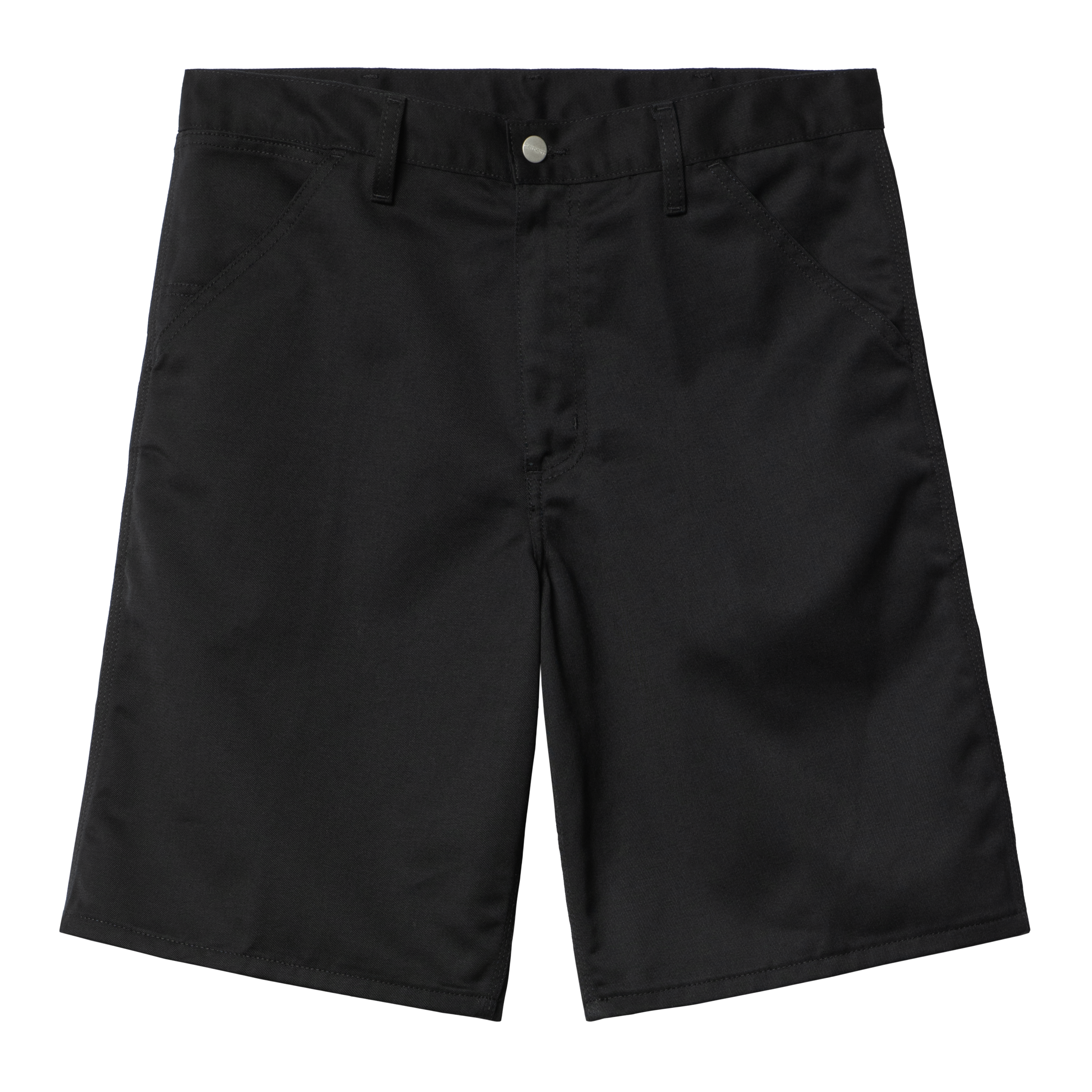 Carhartt WIP Postal Double Knee Short, Black | Official Online Store