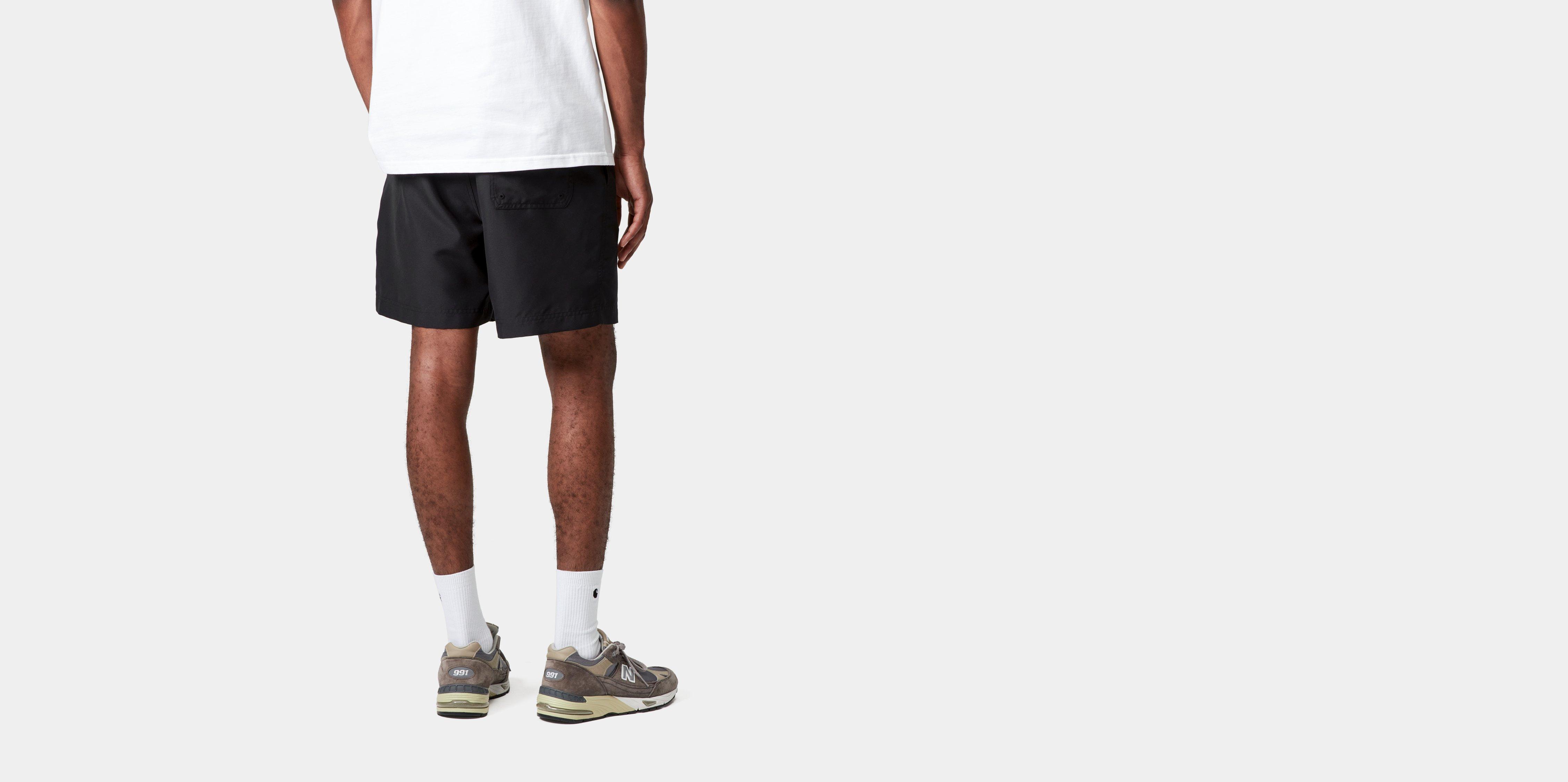Carhartt WIP Chase Swim Trunks in Black
